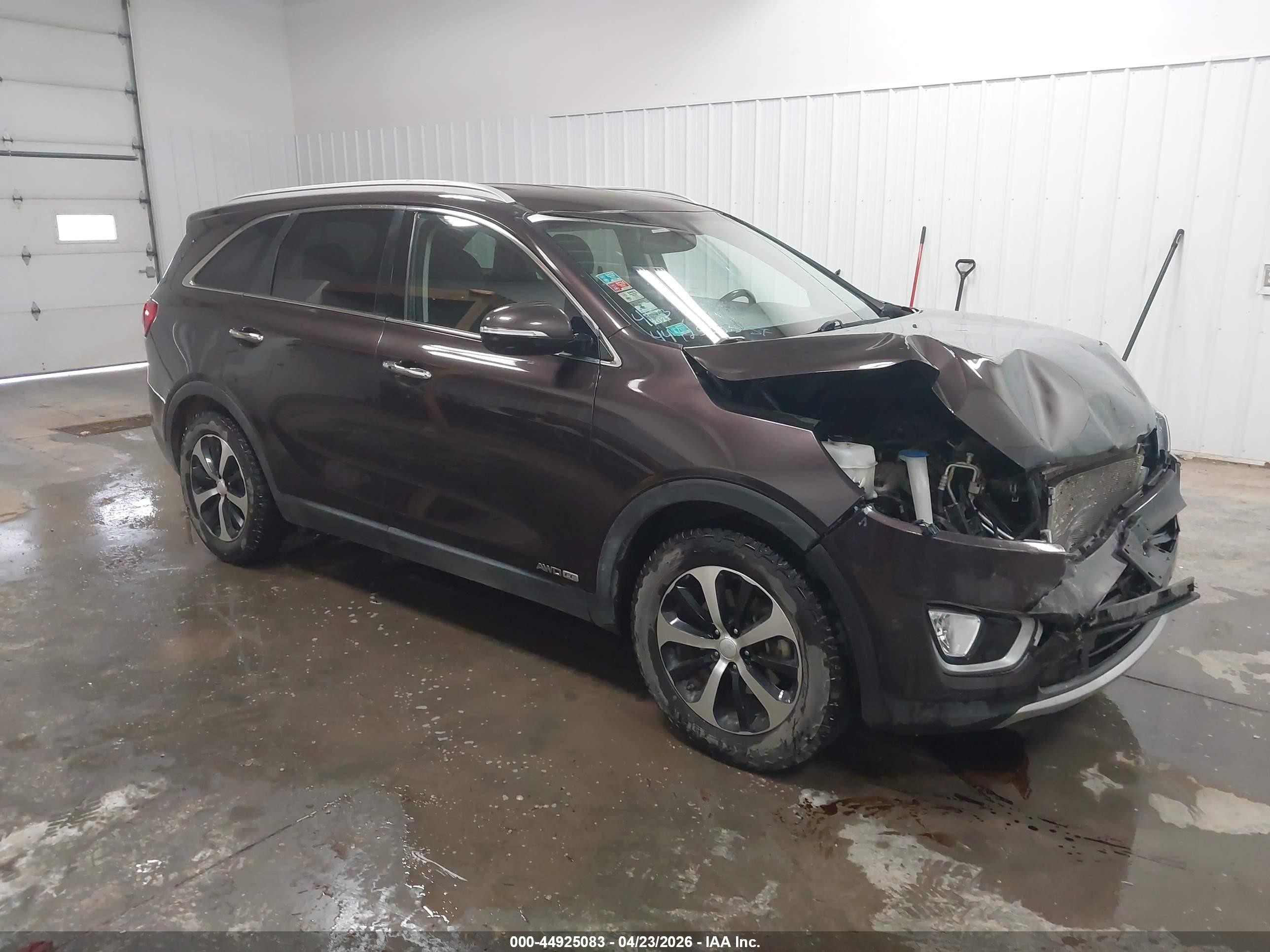 2018 Kia Sorento 3.3l Ex Фиолетовый vin: 5XYPHDA52JG365137