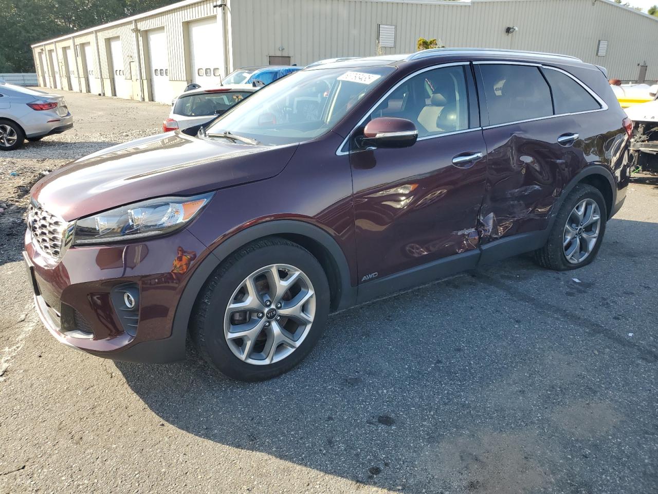 2019 Kia Sorento Ex Sport Maroon vin: 5XYPHDA52KG604719