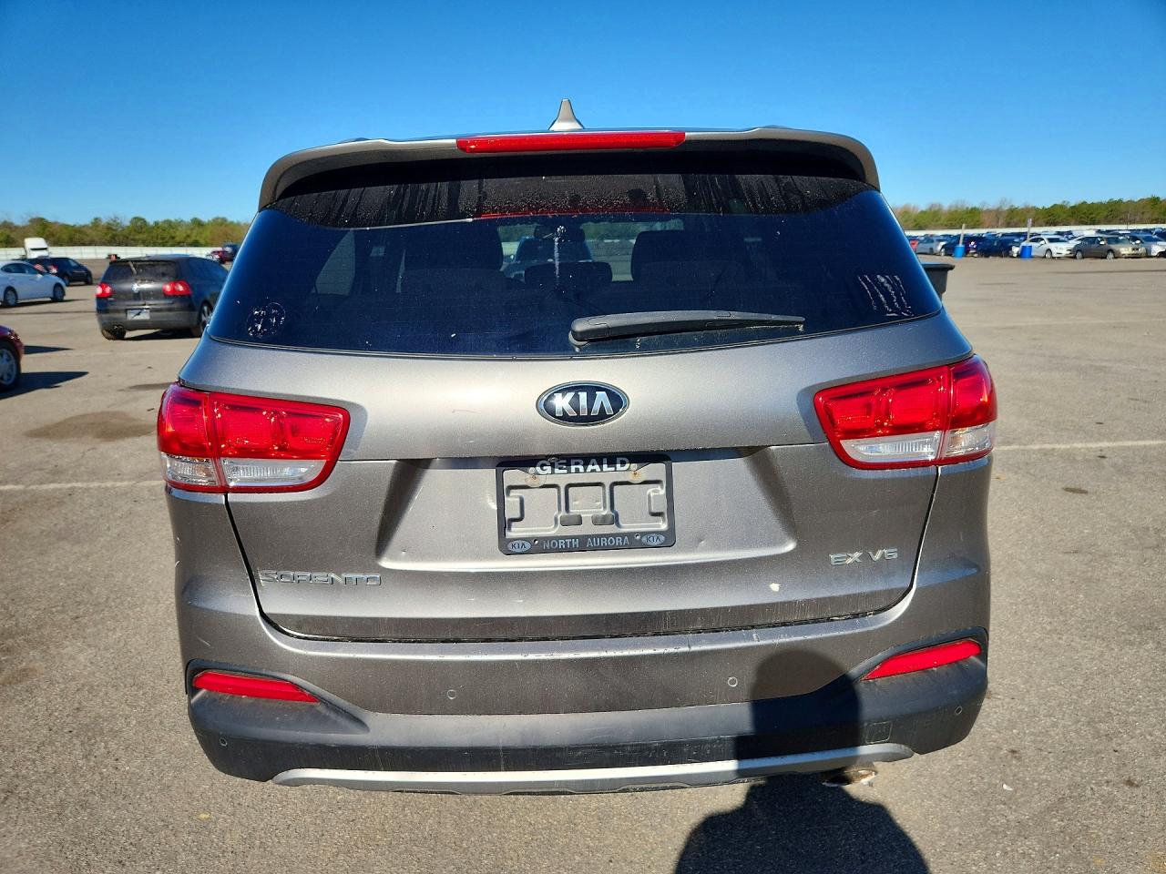 2016 Kia Sorento Ex Gray vin: 5XYPHDA56GG012991