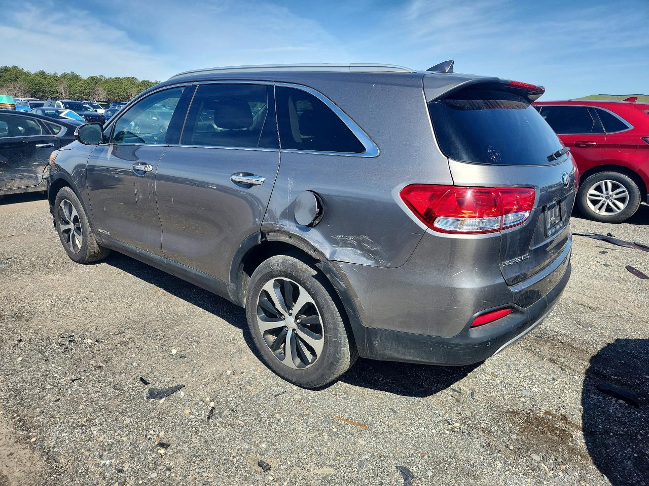 2016 Kia Sorento Ex Gray vin: 5XYPHDA56GG012991