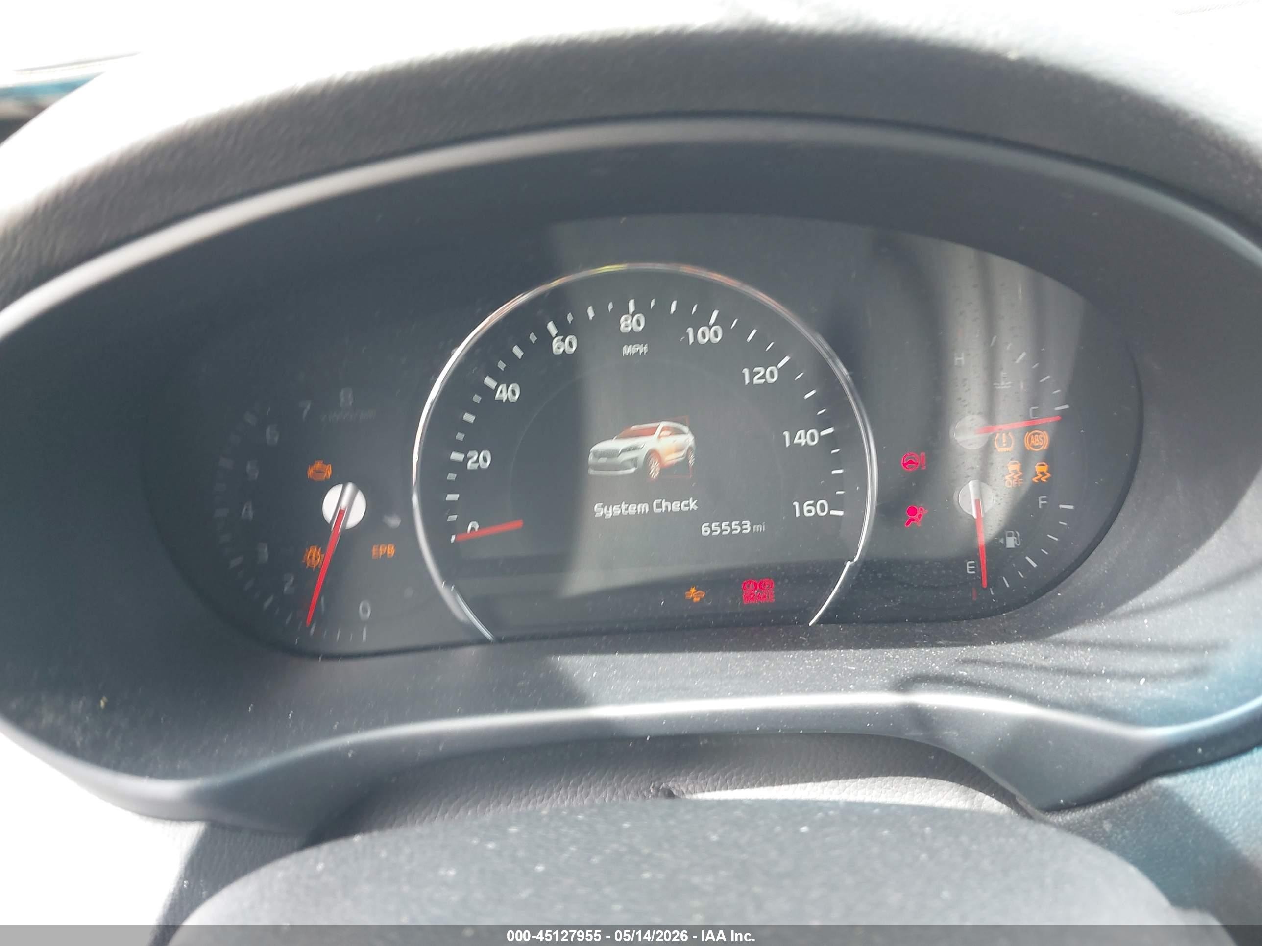 2020 Kia Sorento 3.3l Ex Red vin: 5XYPHDA59LG676244
