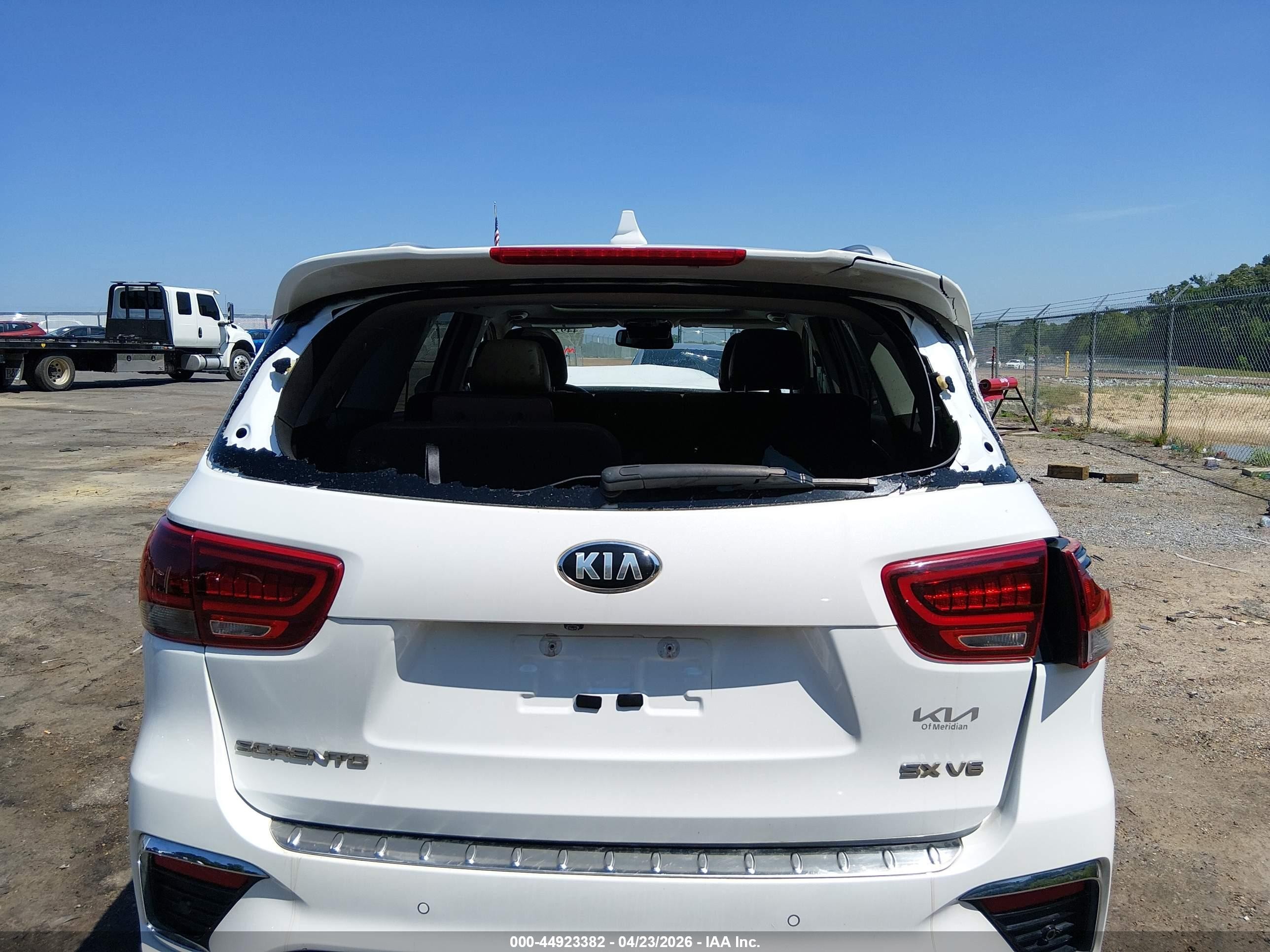 2020 Kia Sorento 3.3l Sx White vin: 5XYPK4A55LG687338