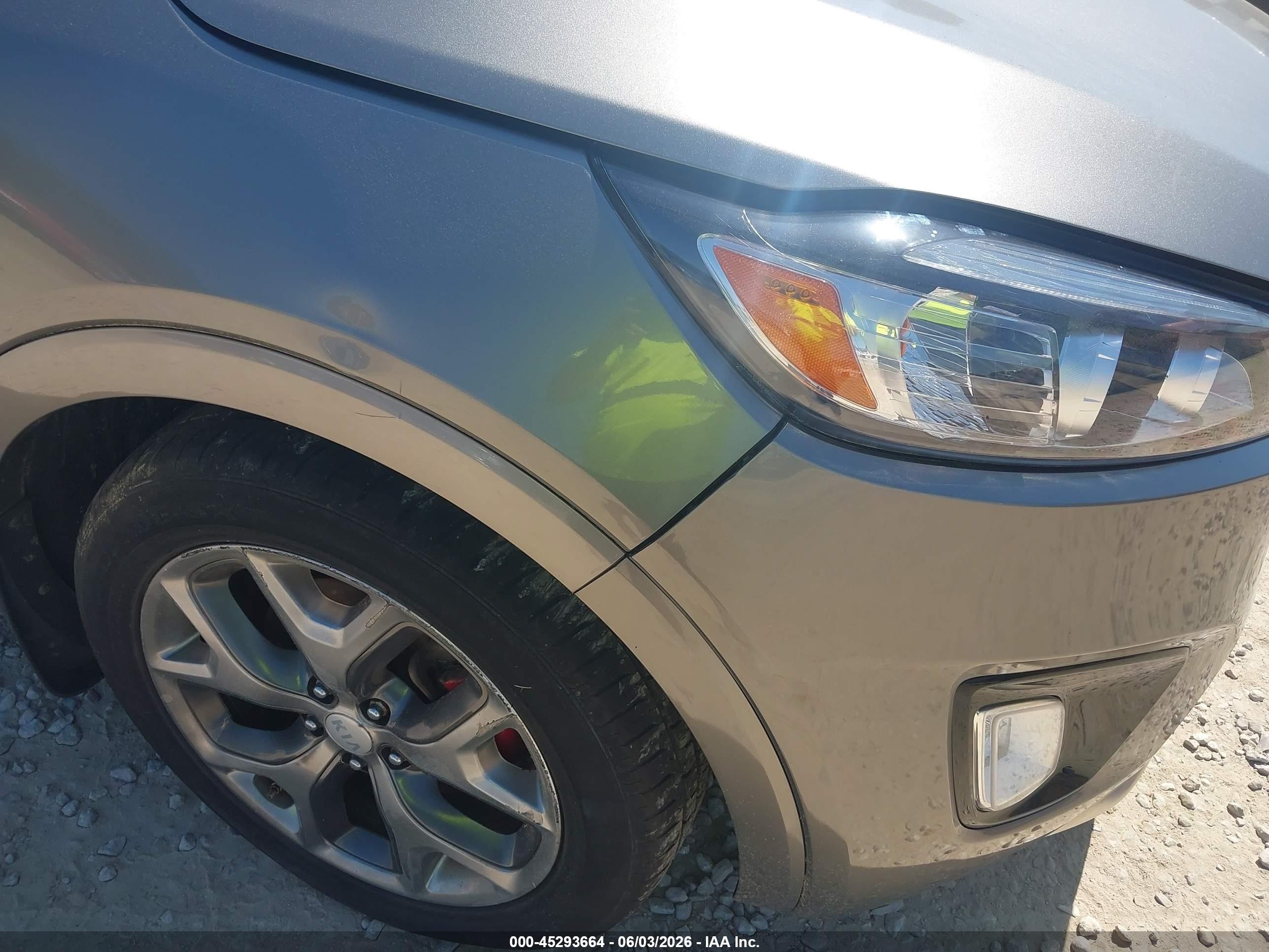 2016 Kia Sorento 3.3l Sx Silver vin: 5XYPKDA51GG099264