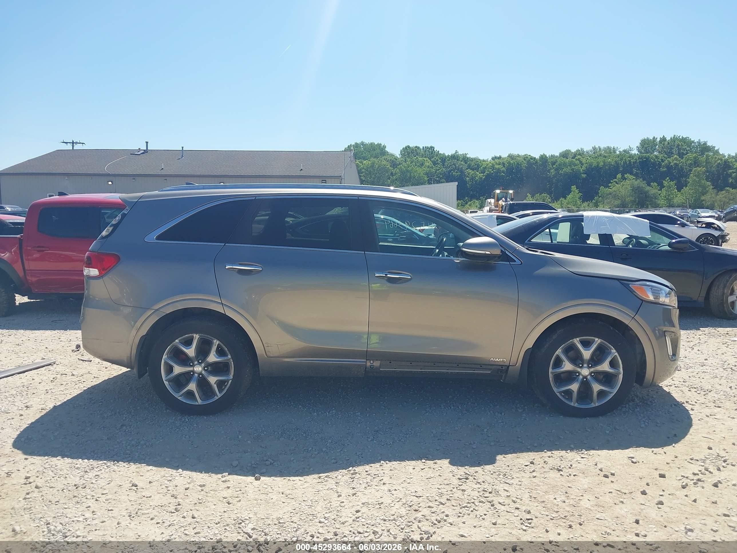 2016 Kia Sorento 3.3l Sx Silver vin: 5XYPKDA51GG099264