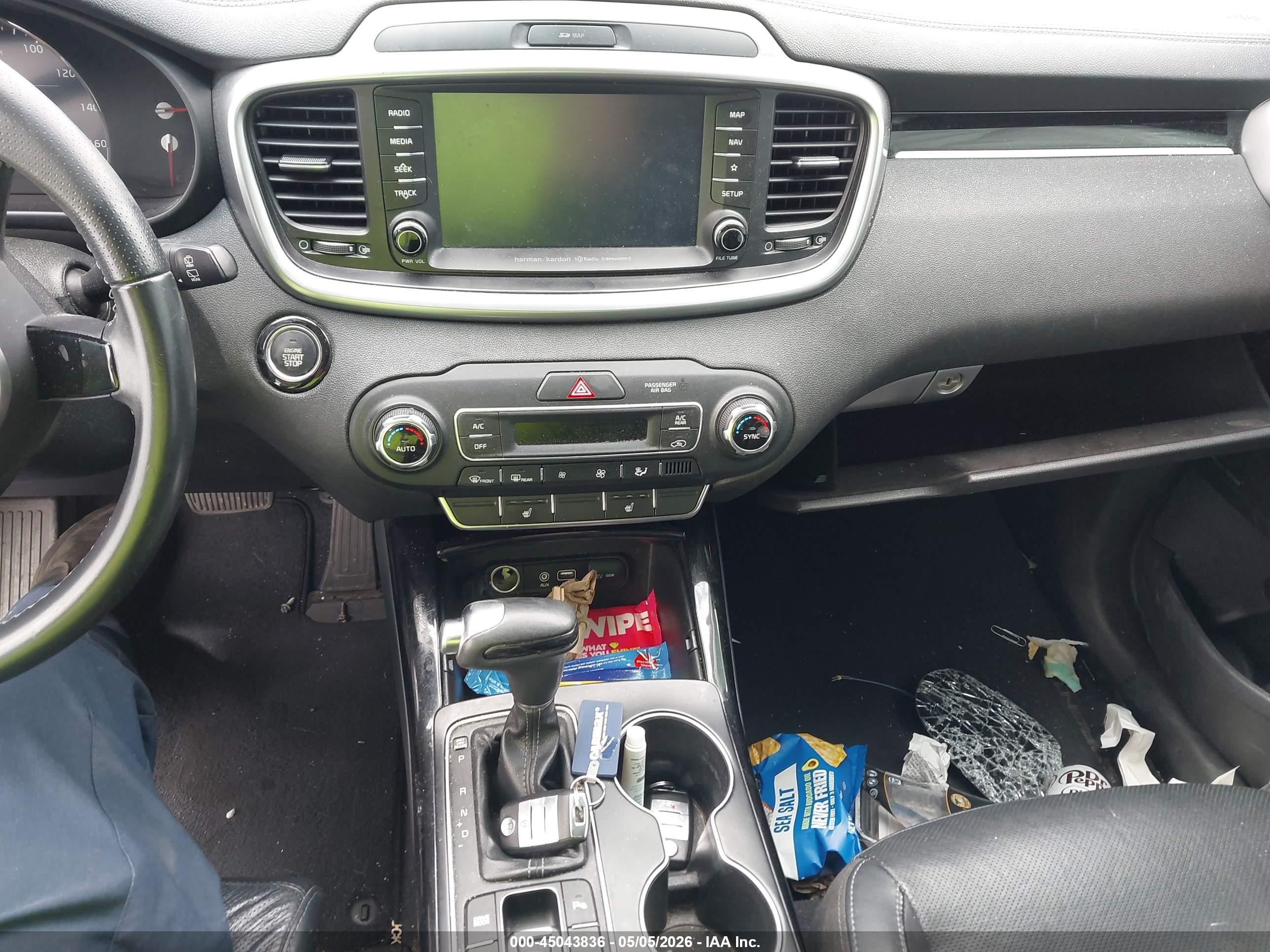 2019 Kia Sorento 3.3l Sx White vin: 5XYPKDA53KG467100