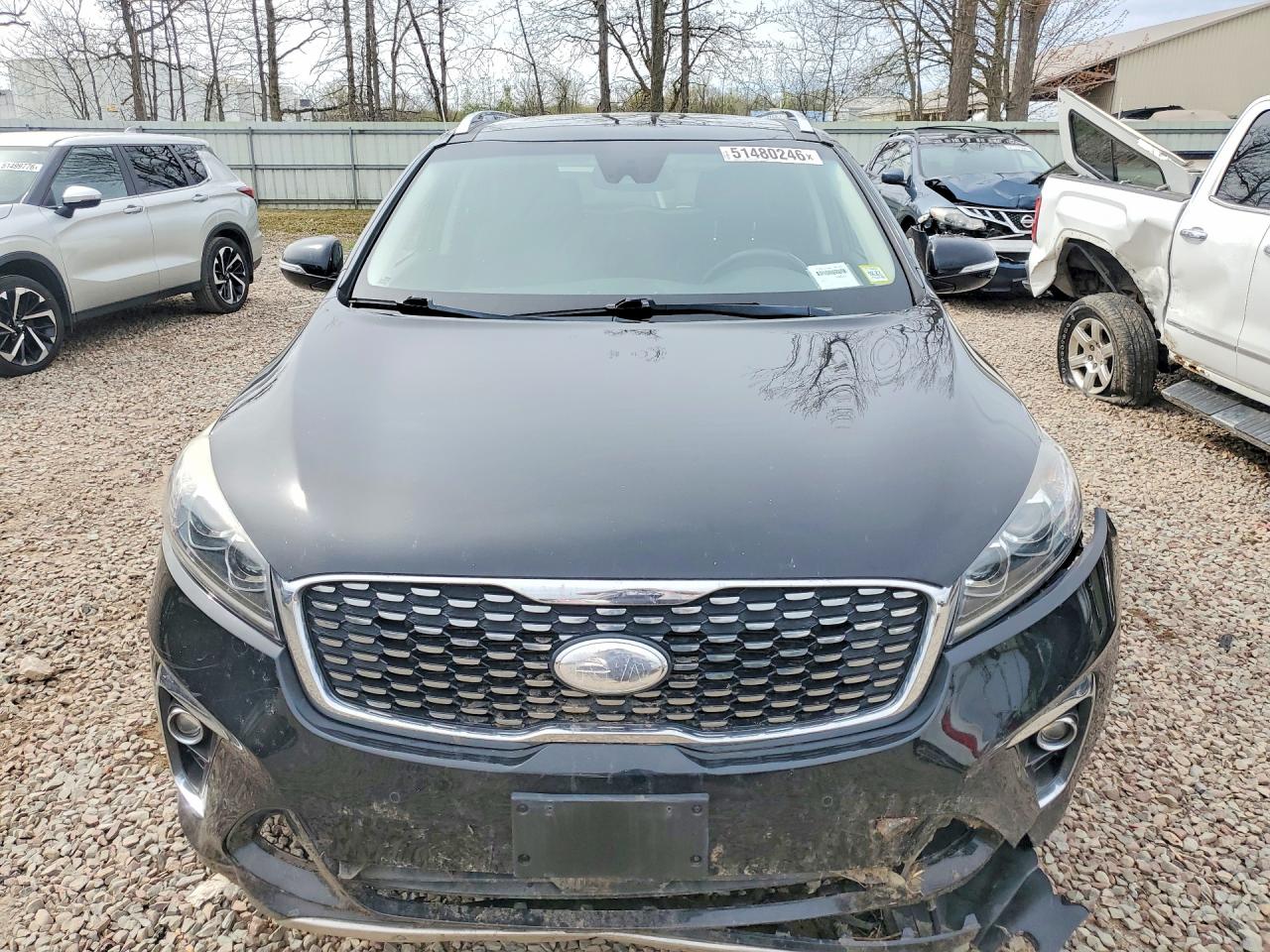 2019 Kia Sorento Sx V6 Черный vin: 5XYPKDA53KG538943