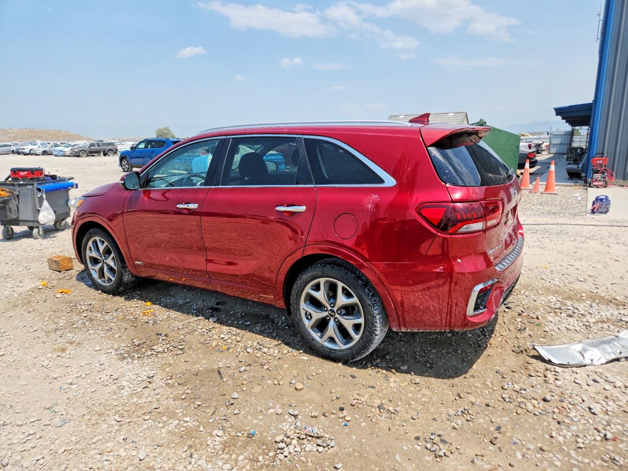2020 Kia Sorento Sx Red vin: 5XYPKDA53LG654841