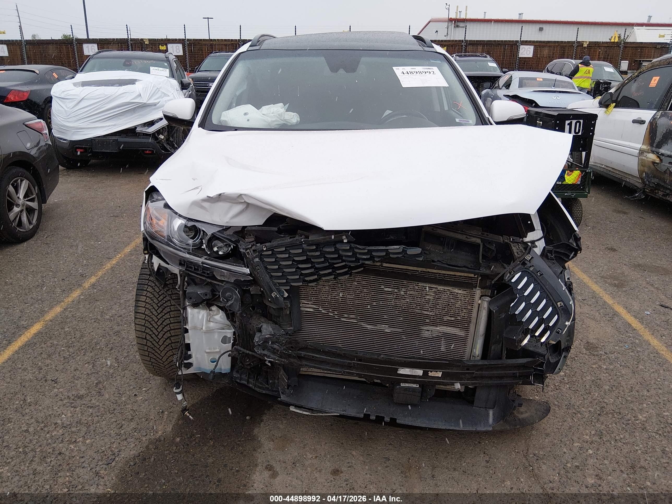 2020 Kia Sorento 3.3l Sx White vin: 5XYPKDA53LG655455