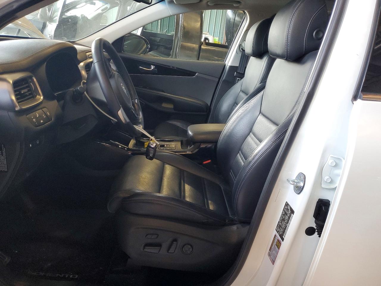 2017 Kia Sorento Sx V6 White vin: 5XYPKDA54HG314525