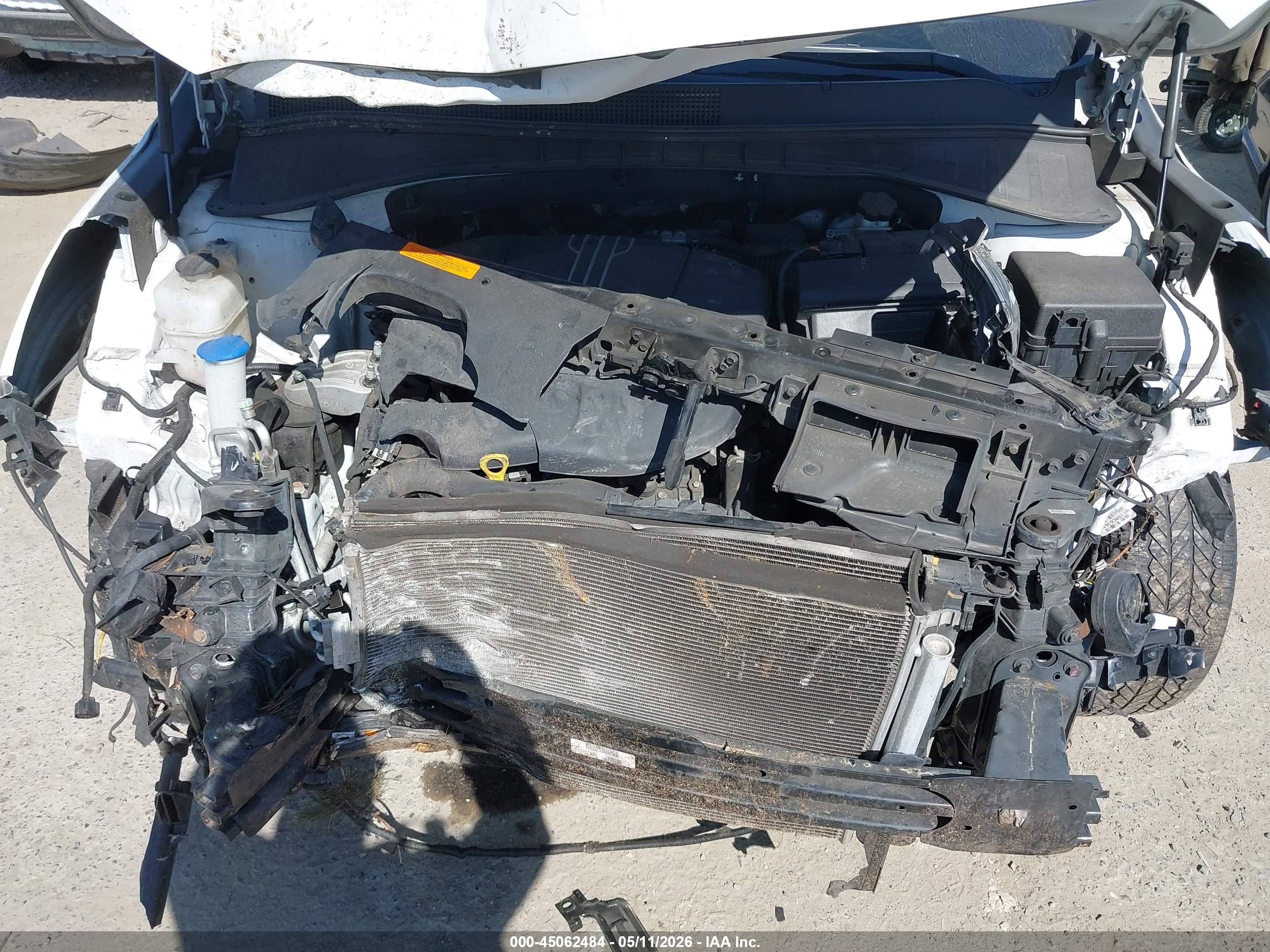 2017 Kia Sorento 3.3l Sxl Белый vin: 5XYPKDA56HG205726