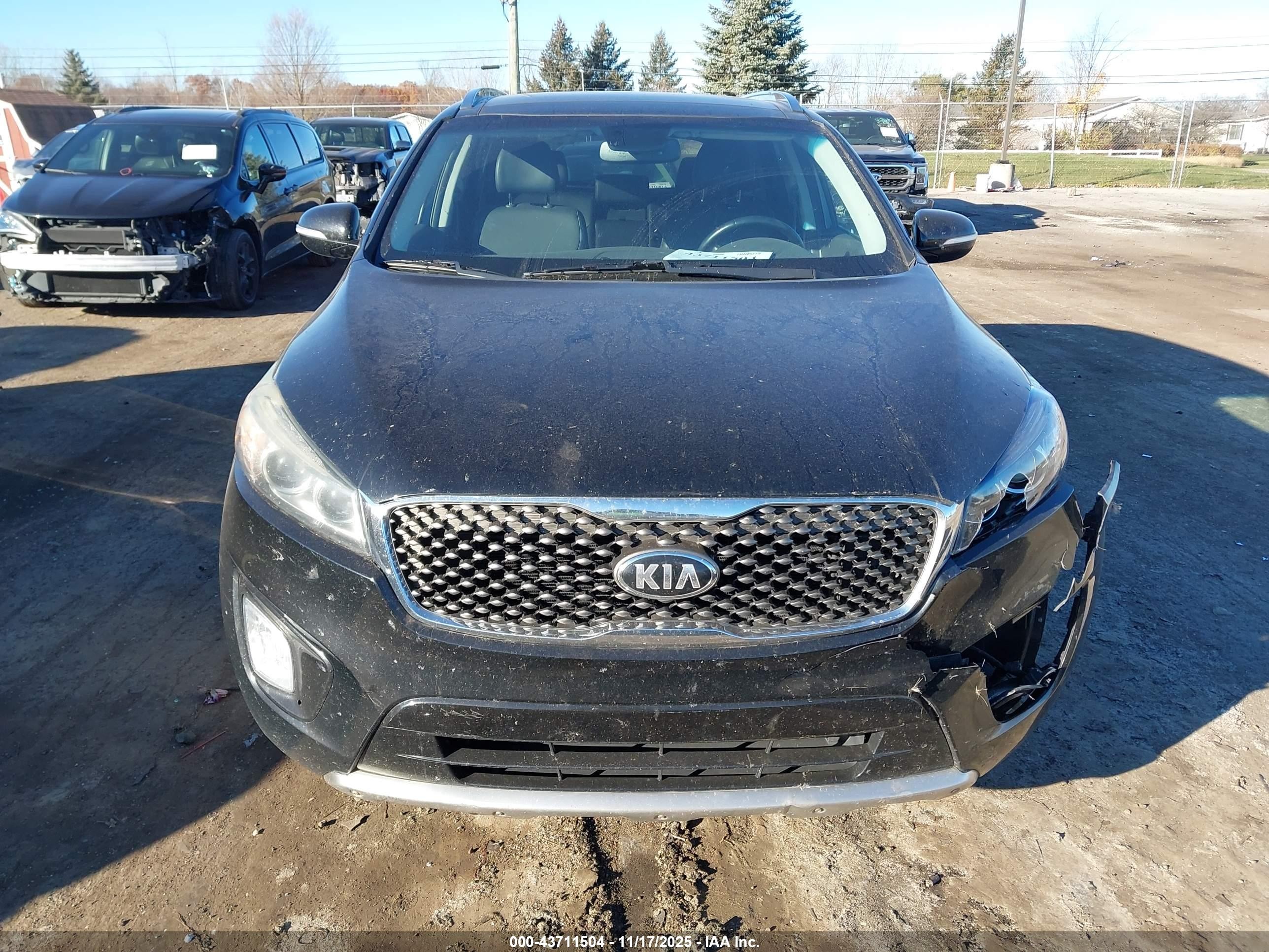 2018 Kia Sorento 3.3l Sx Black vin: 5XYPKDA58JG384387