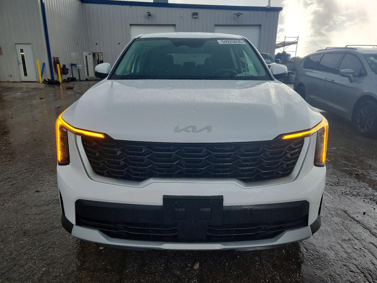 2024 Kia Sorento Lx White vin: 5XYRG4JC7RG262964