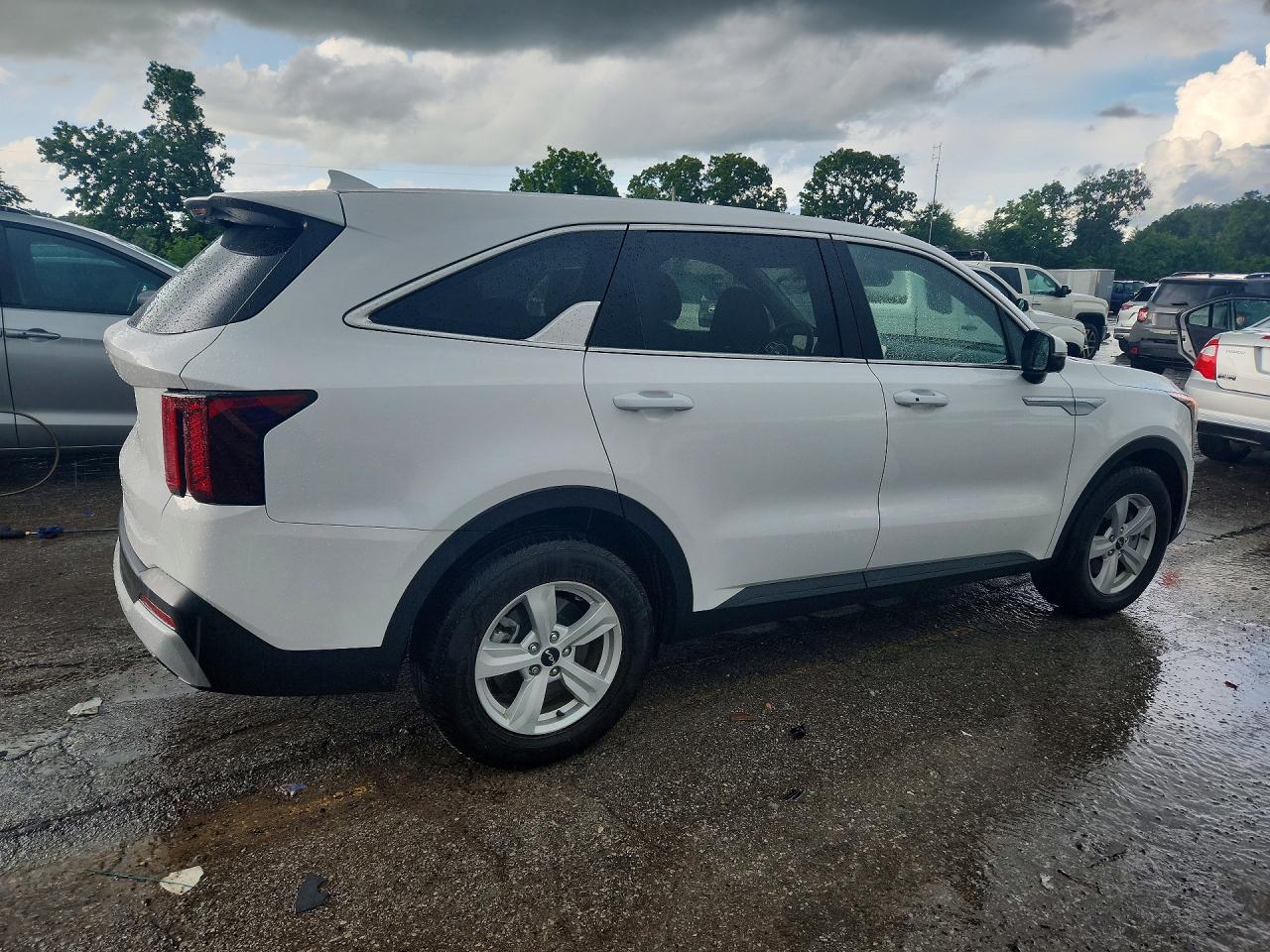 2024 Kia Sorento Lx White vin: 5XYRG4JC7RG262964