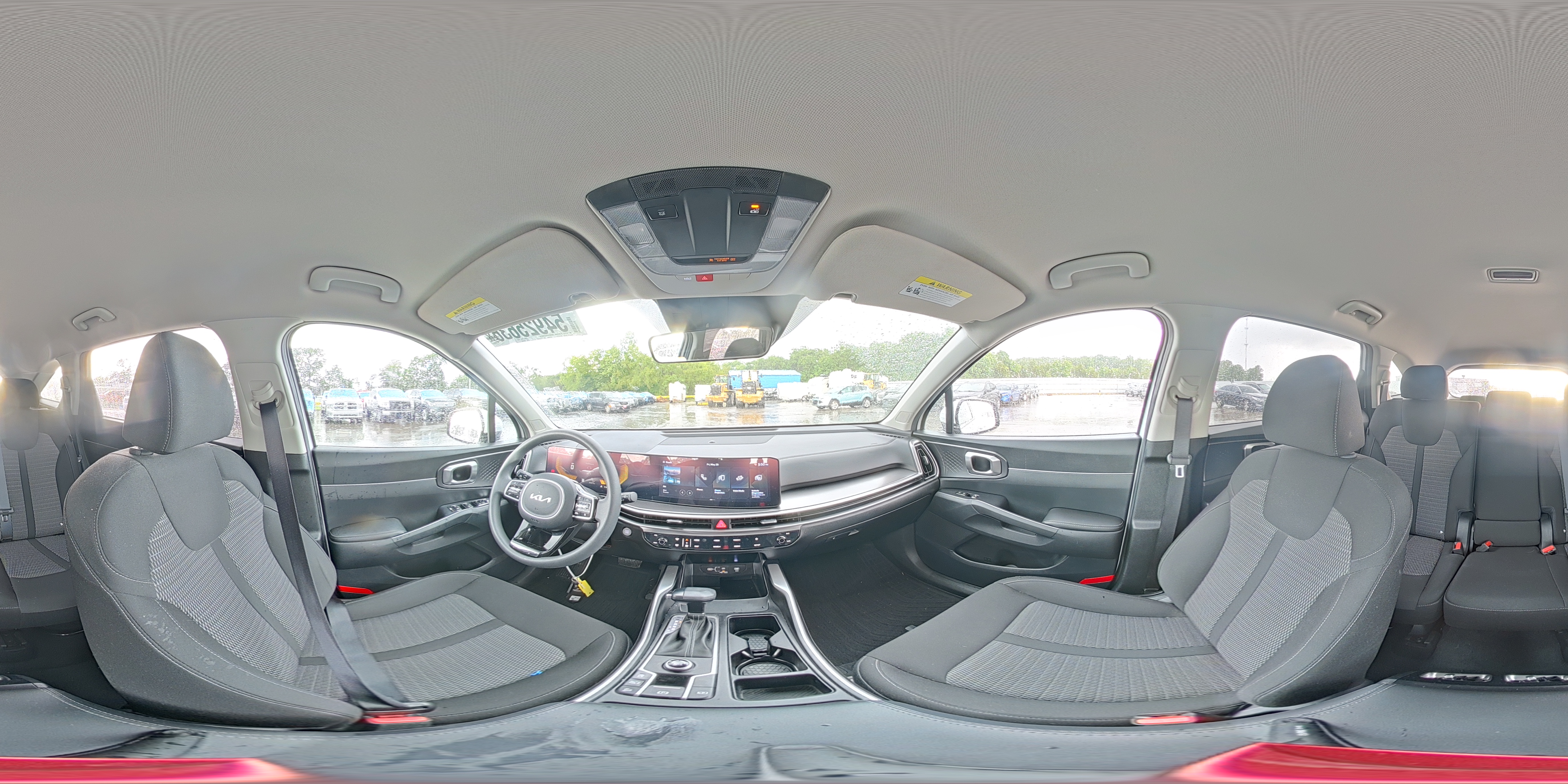2024 Kia Sorento Lx White vin: 5XYRG4JC7RG262964