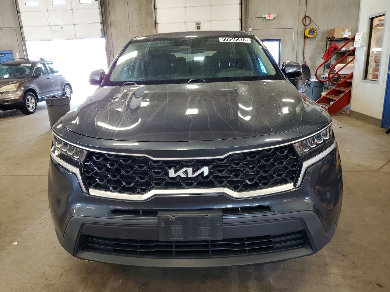 2022 Kia Sorento Lx Gray vin: 5XYRG4LC4NG100961