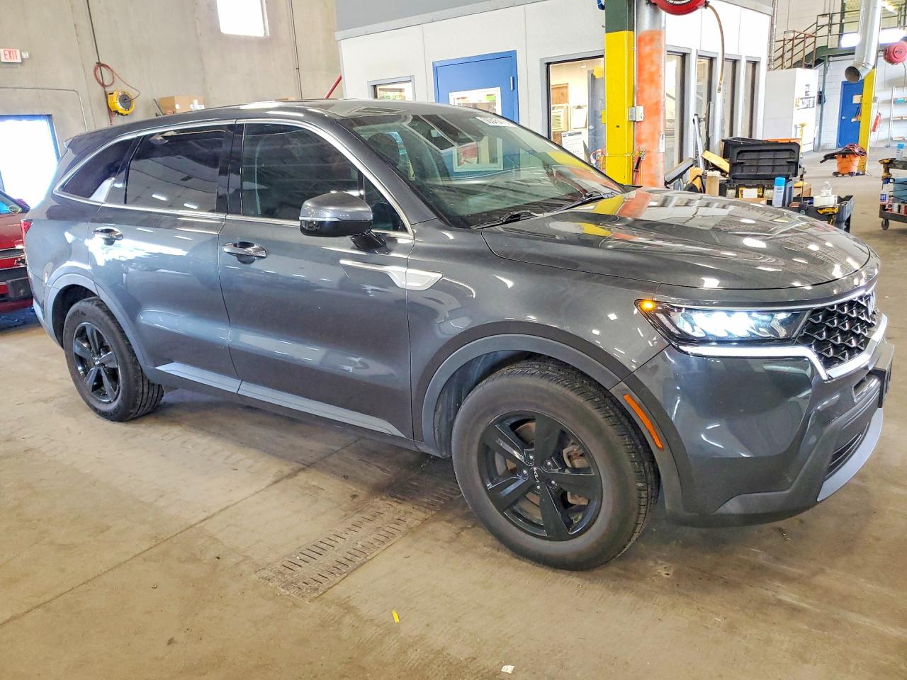 2022 Kia Sorento Lx Gray vin: 5XYRG4LC4NG100961