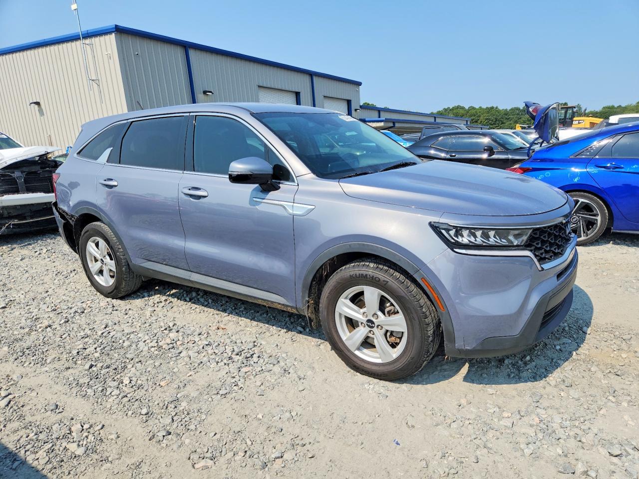 2022 Kia Sorento Lx Gray vin: 5XYRG4LC4NG149089