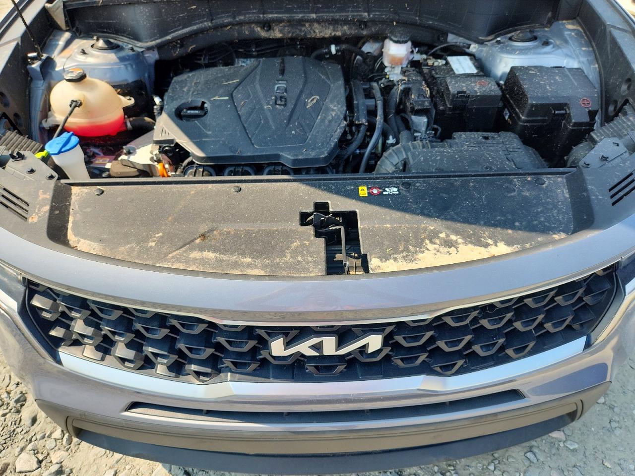 2022 Kia Sorento Lx Gray vin: 5XYRG4LC4NG149089