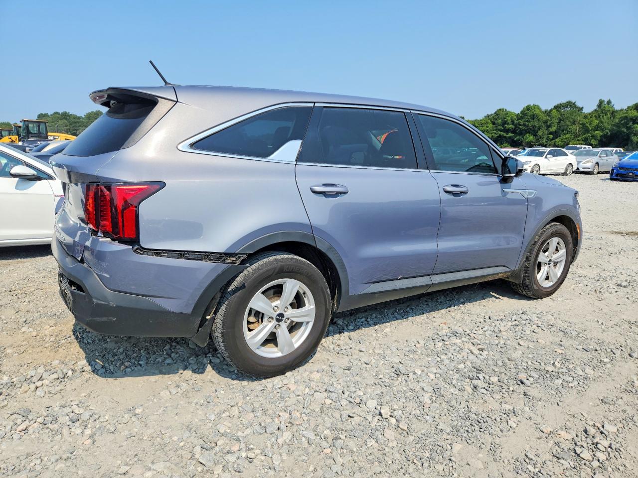 2022 Kia Sorento Lx Gray vin: 5XYRG4LC4NG149089