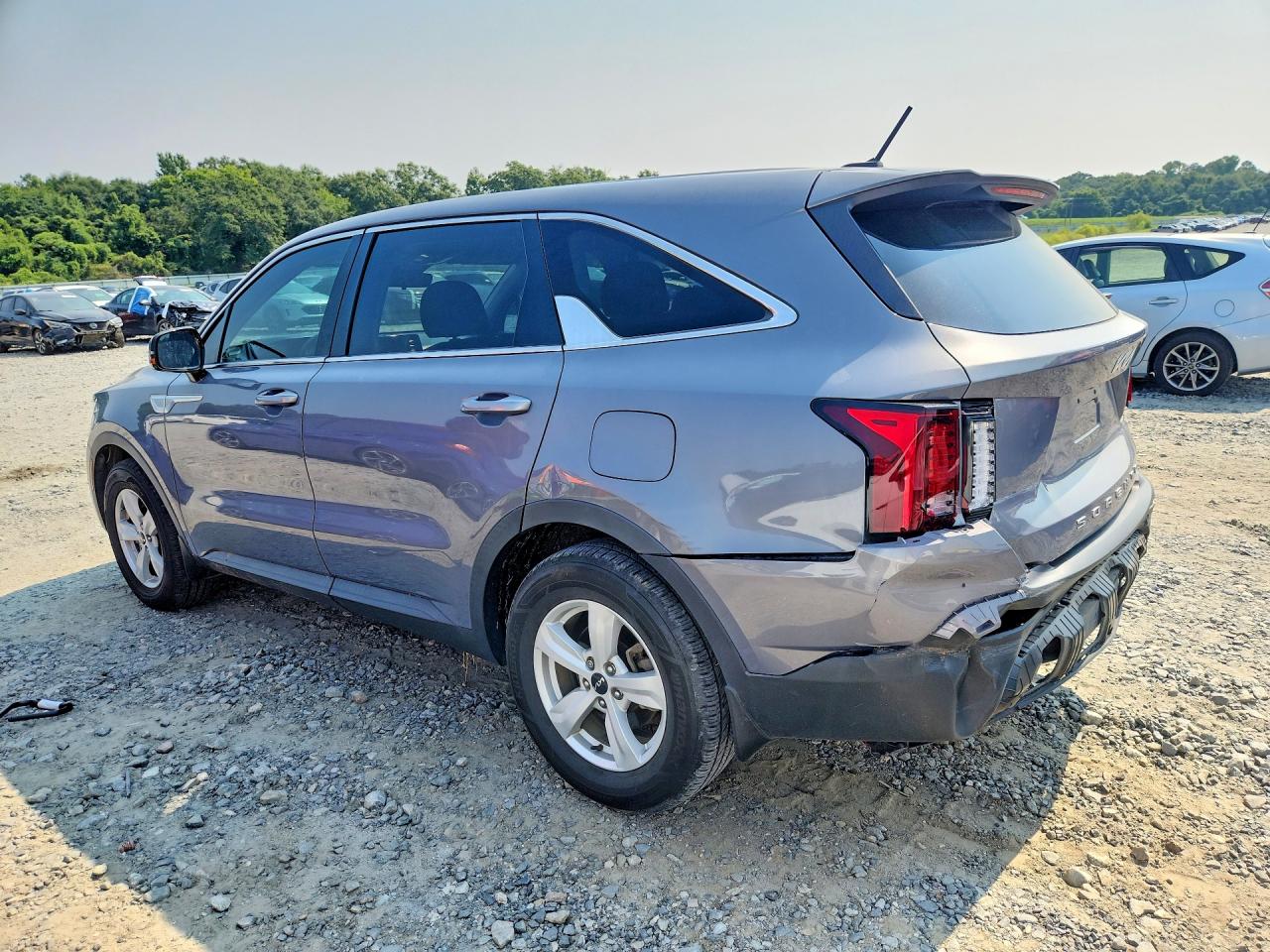 2022 Kia Sorento Lx Gray vin: 5XYRG4LC4NG149089