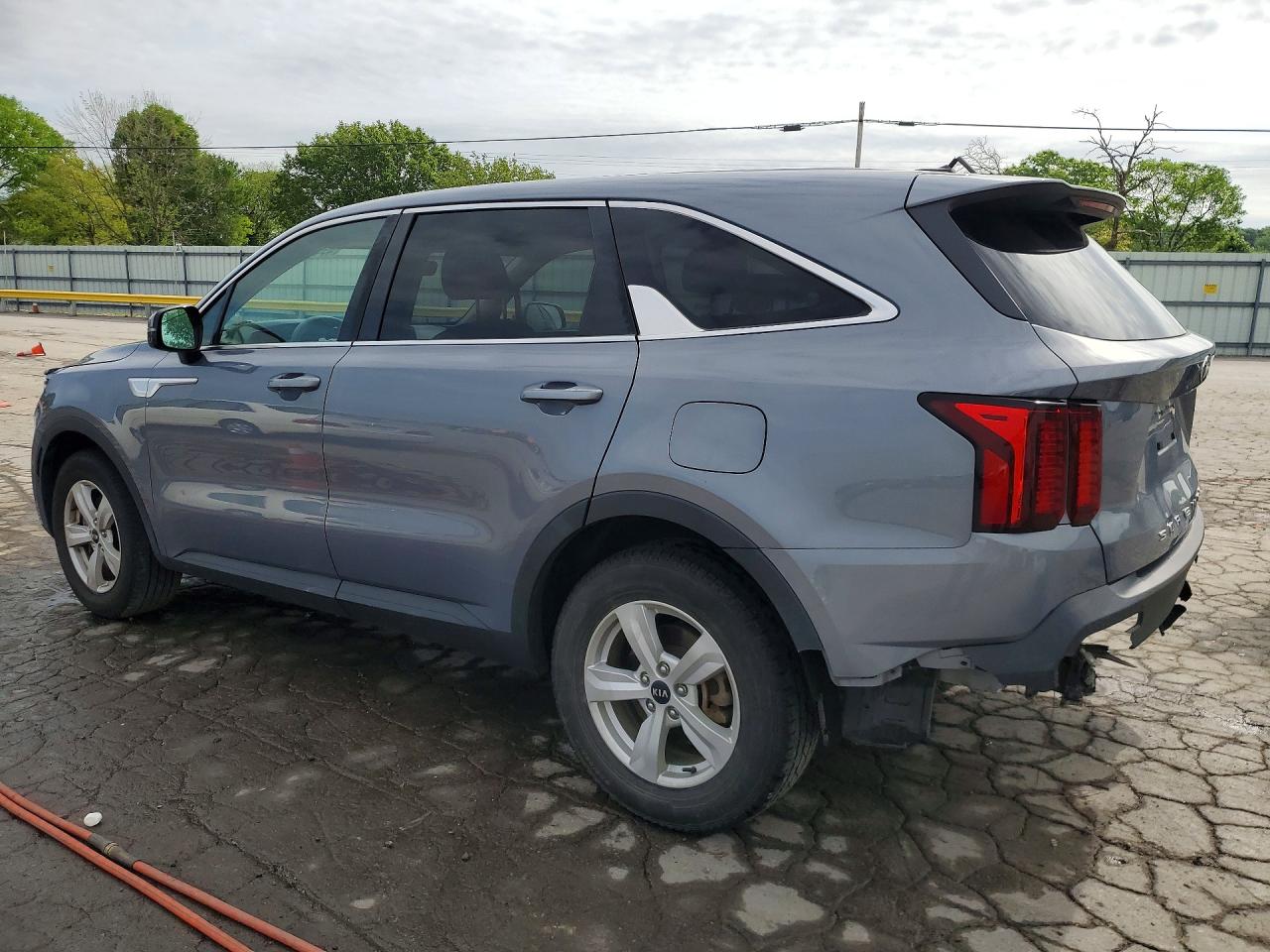 2021 Kia Sorento Lx Gray vin: 5XYRG4LC6MG021791