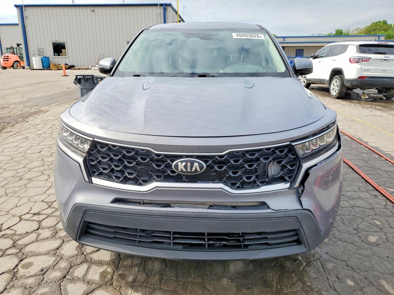 2021 Kia Sorento Lx Gray vin: 5XYRG4LC6MG021791