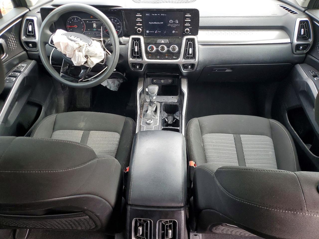 2021 Kia Sorento Lx Gray vin: 5XYRG4LC6MG021791