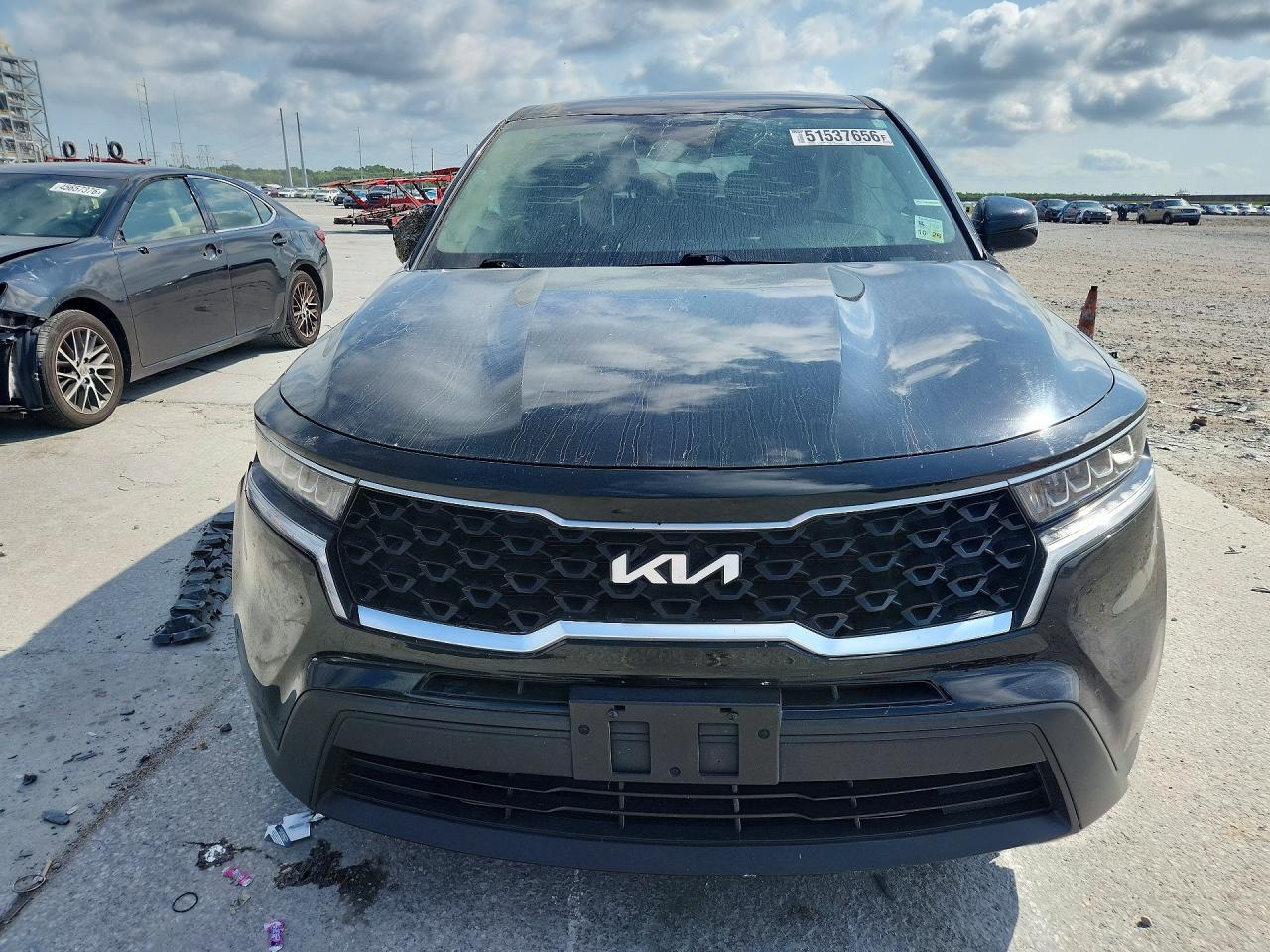2022 Kia Sorento Lx Black vin: 5XYRG4LCXNG110152