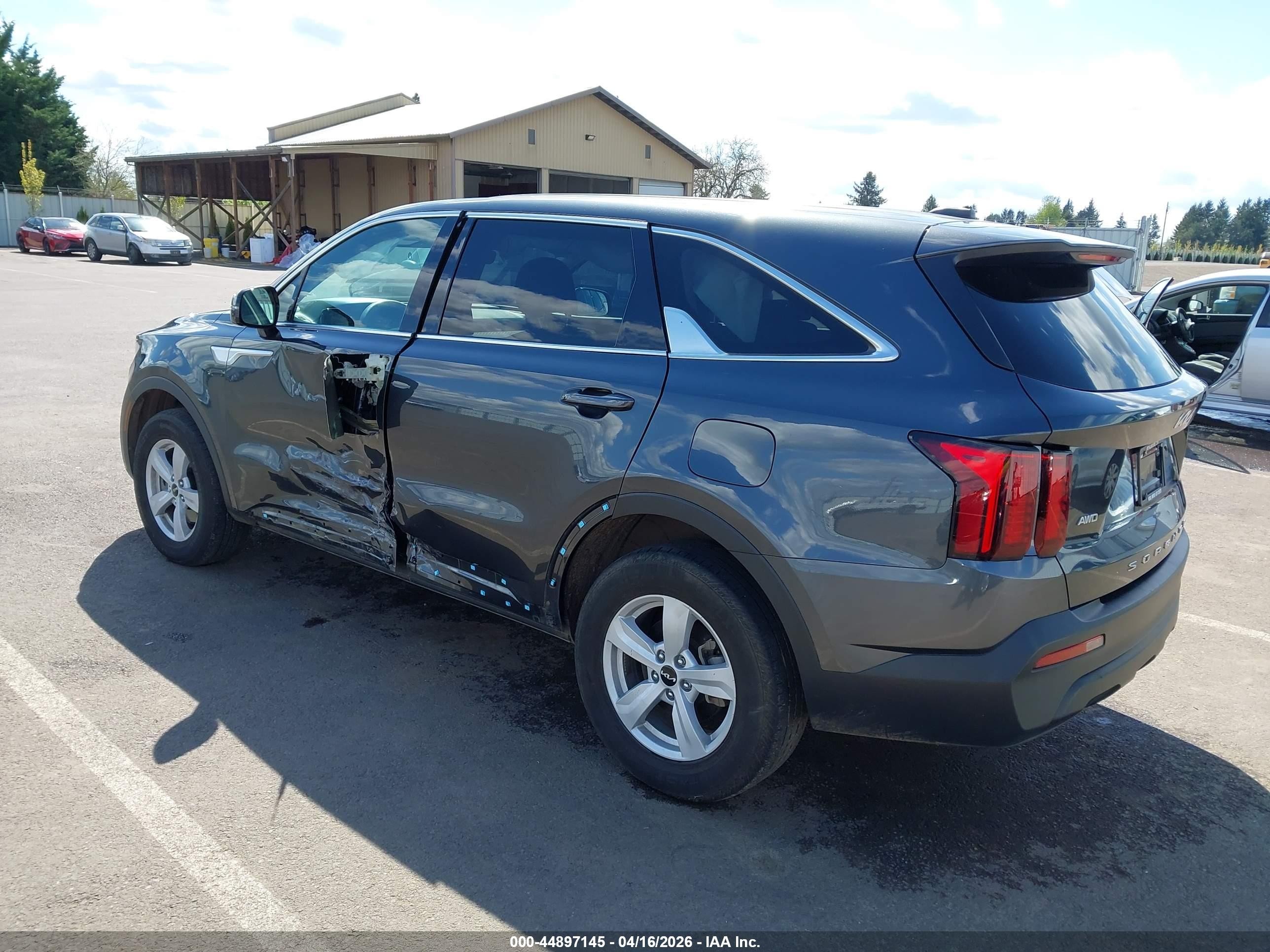 2022 Kia Sorento Lx Black vin: 5XYRGDLC7NG091690