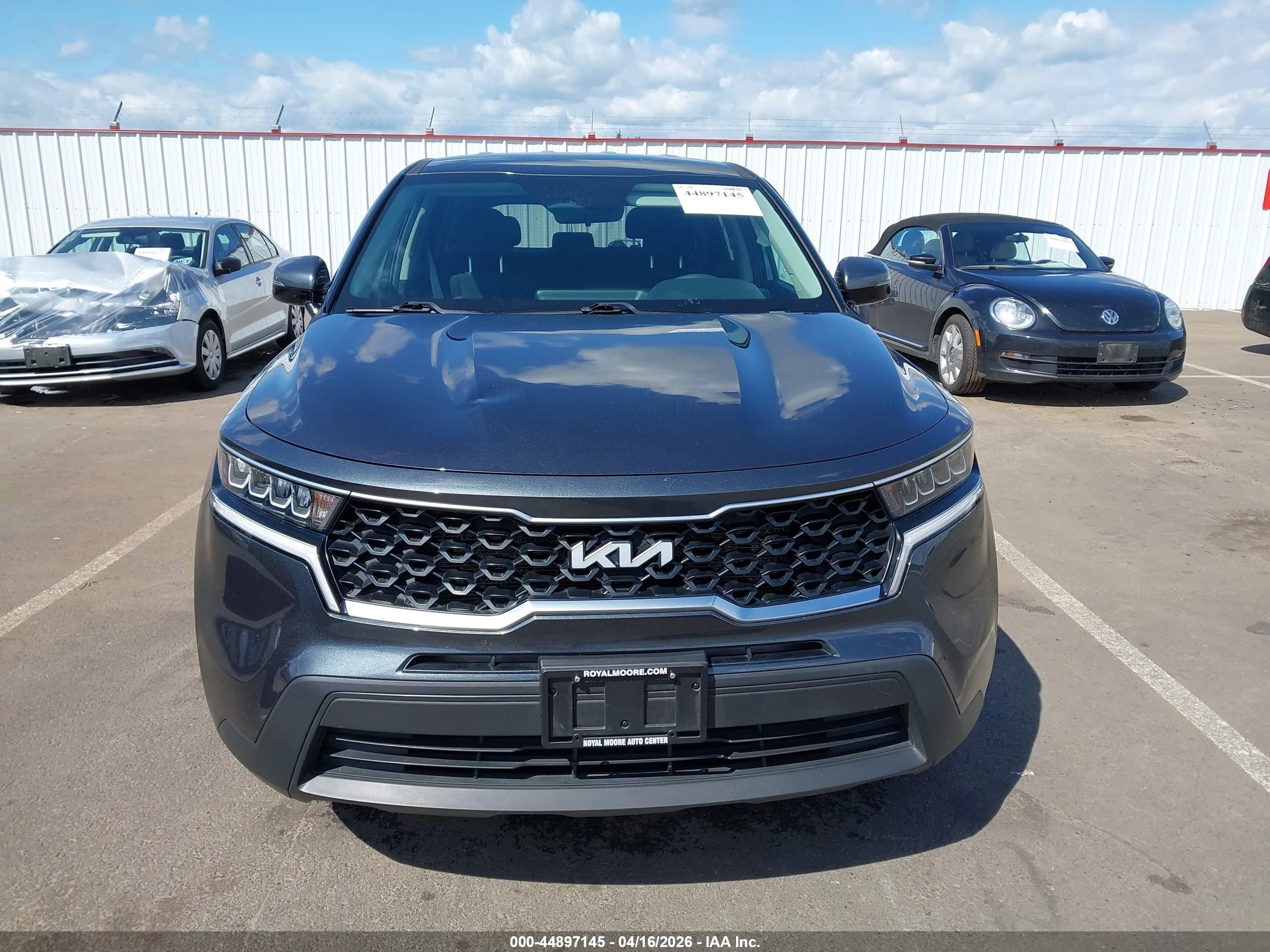2022 Kia Sorento Lx Black vin: 5XYRGDLC7NG091690
