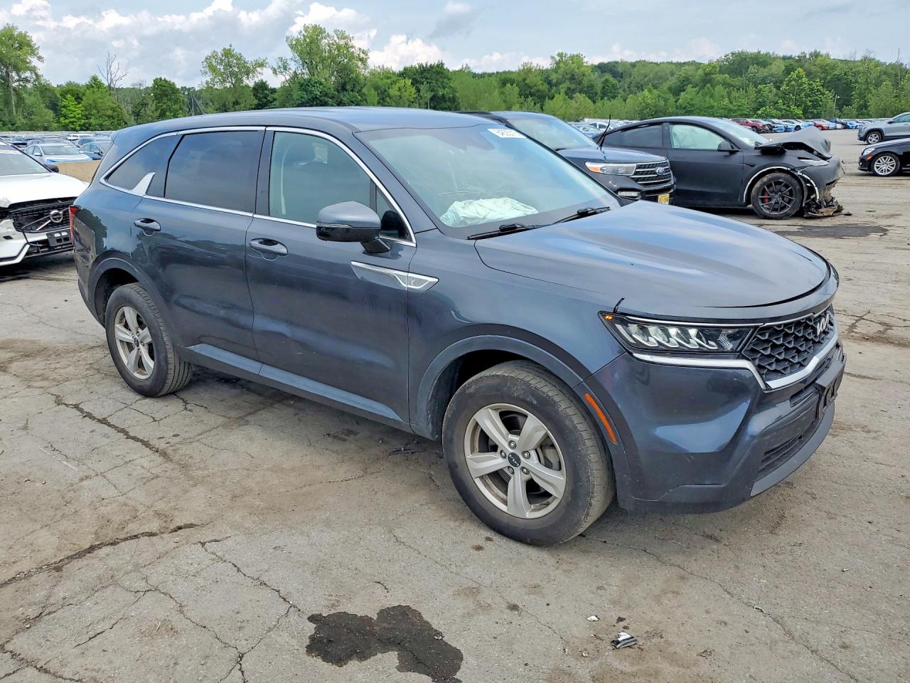 2023 Kia Sorento Lx Gray vin: 5XYRGDLC7PG184485