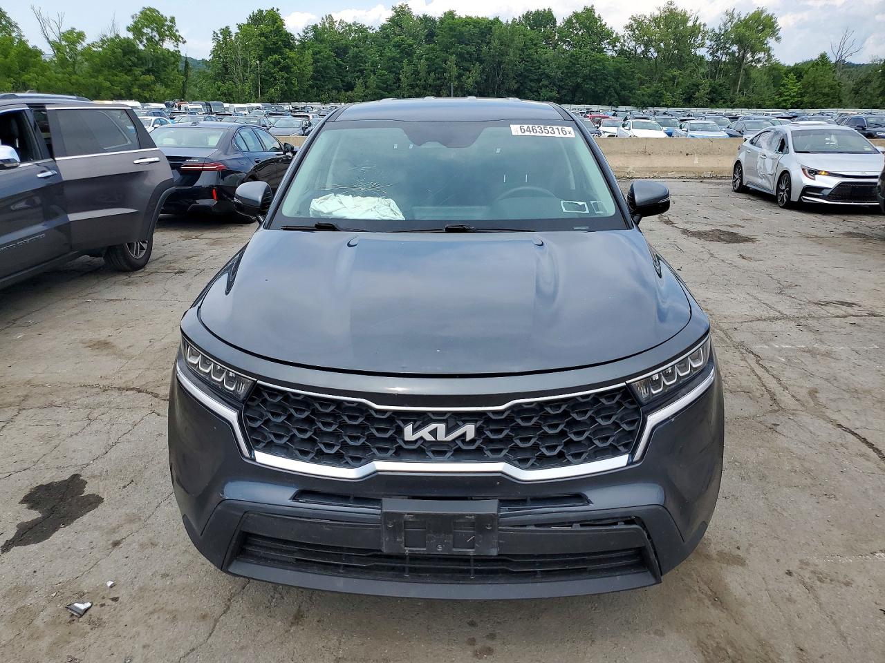 2023 Kia Sorento Lx Gray vin: 5XYRGDLC7PG184485