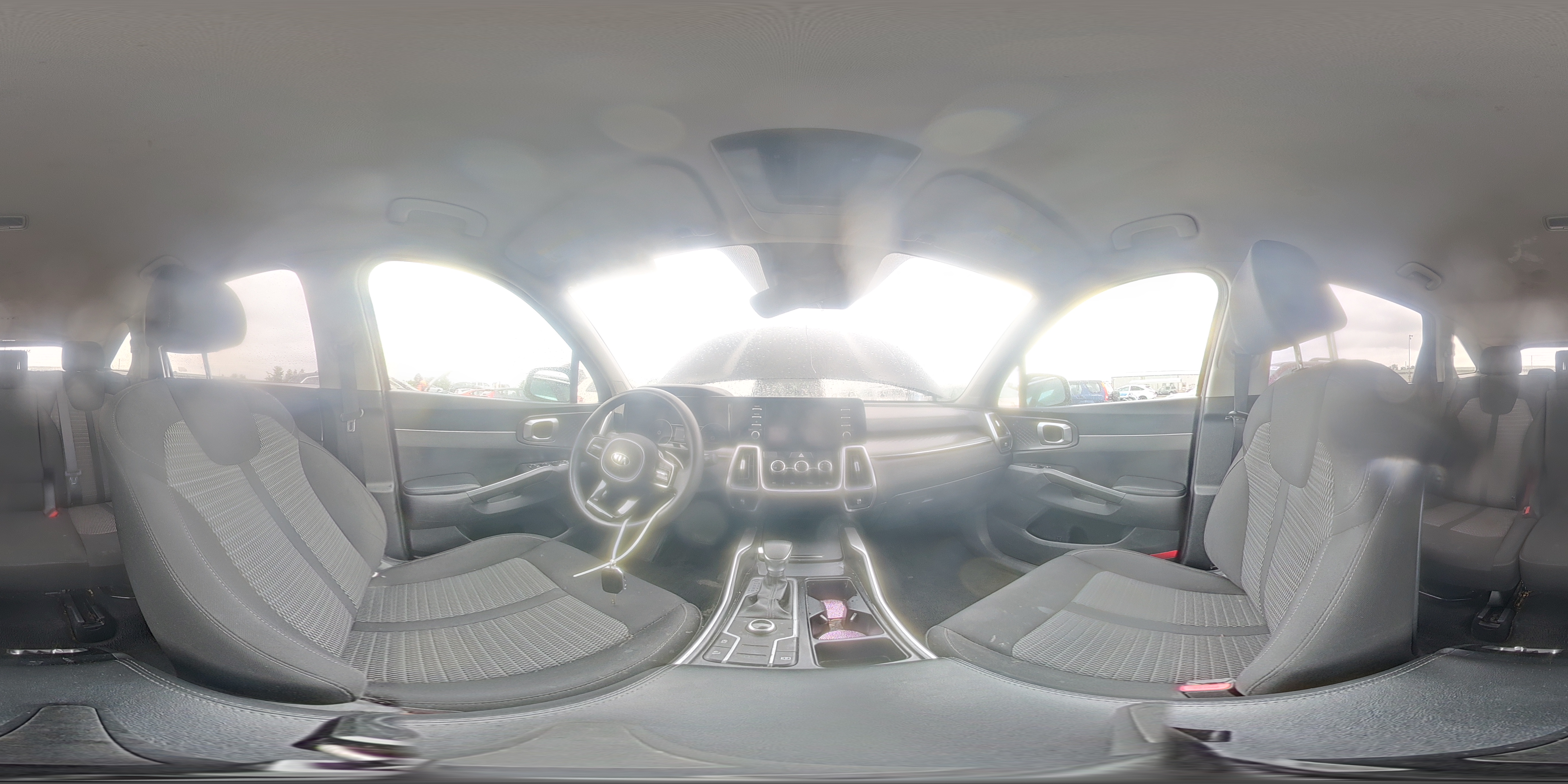 2021 Kia Sorento Lx Черный vin: 5XYRGDLC9MG017671