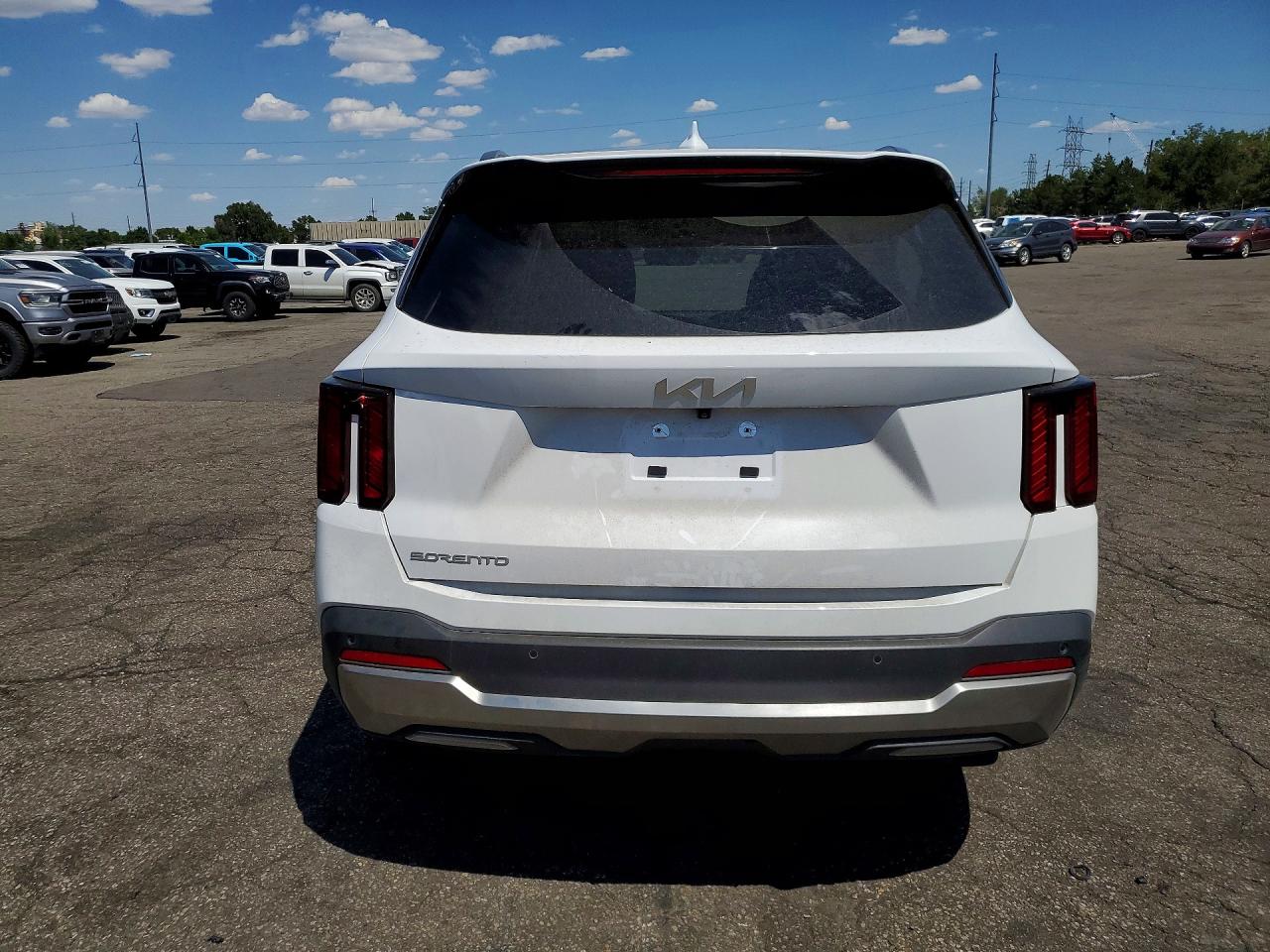 2025 Kia Sorento Ex White vin: 5XYRH4JF3SG375467