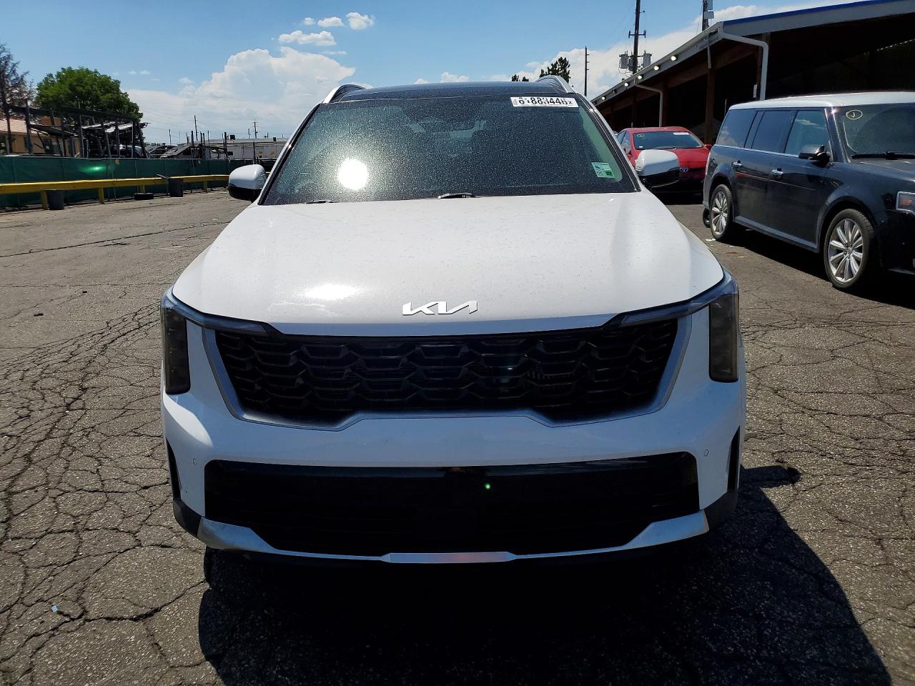 2025 Kia Sorento Ex White vin: 5XYRH4JF3SG375467