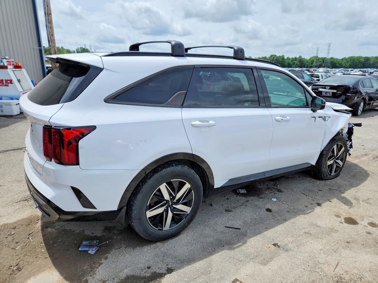 2022 Kia Sorento Ex White vin: 5XYRH4LF1NG145265