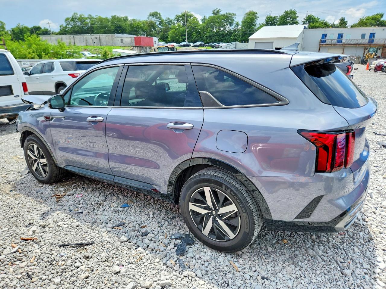 2021 Kia Sorento Ex Blue vin: 5XYRH4LF5MG071606