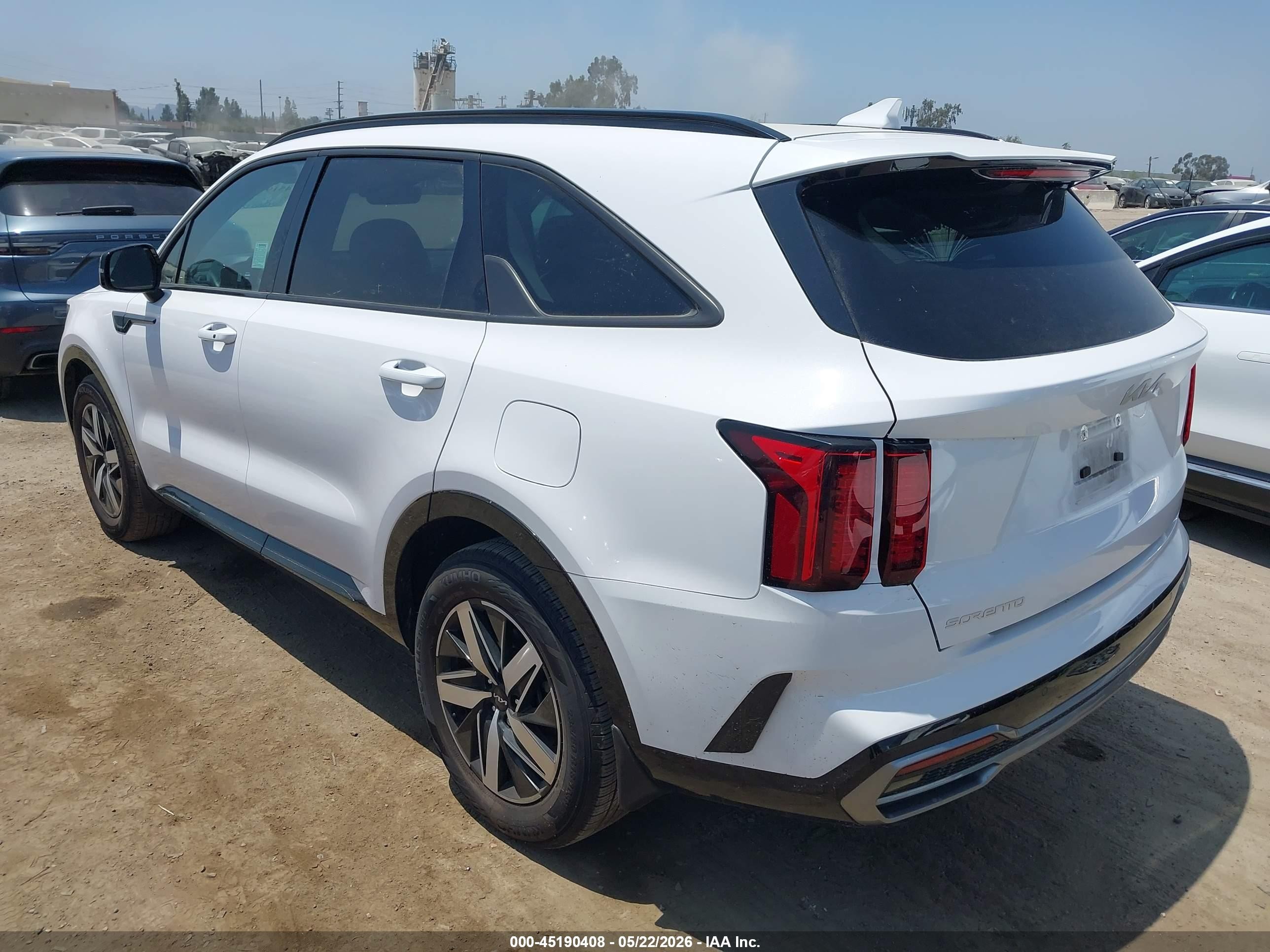 2023 Kia Sorento Ex Белый vin: 5XYRH4LF5PG223260