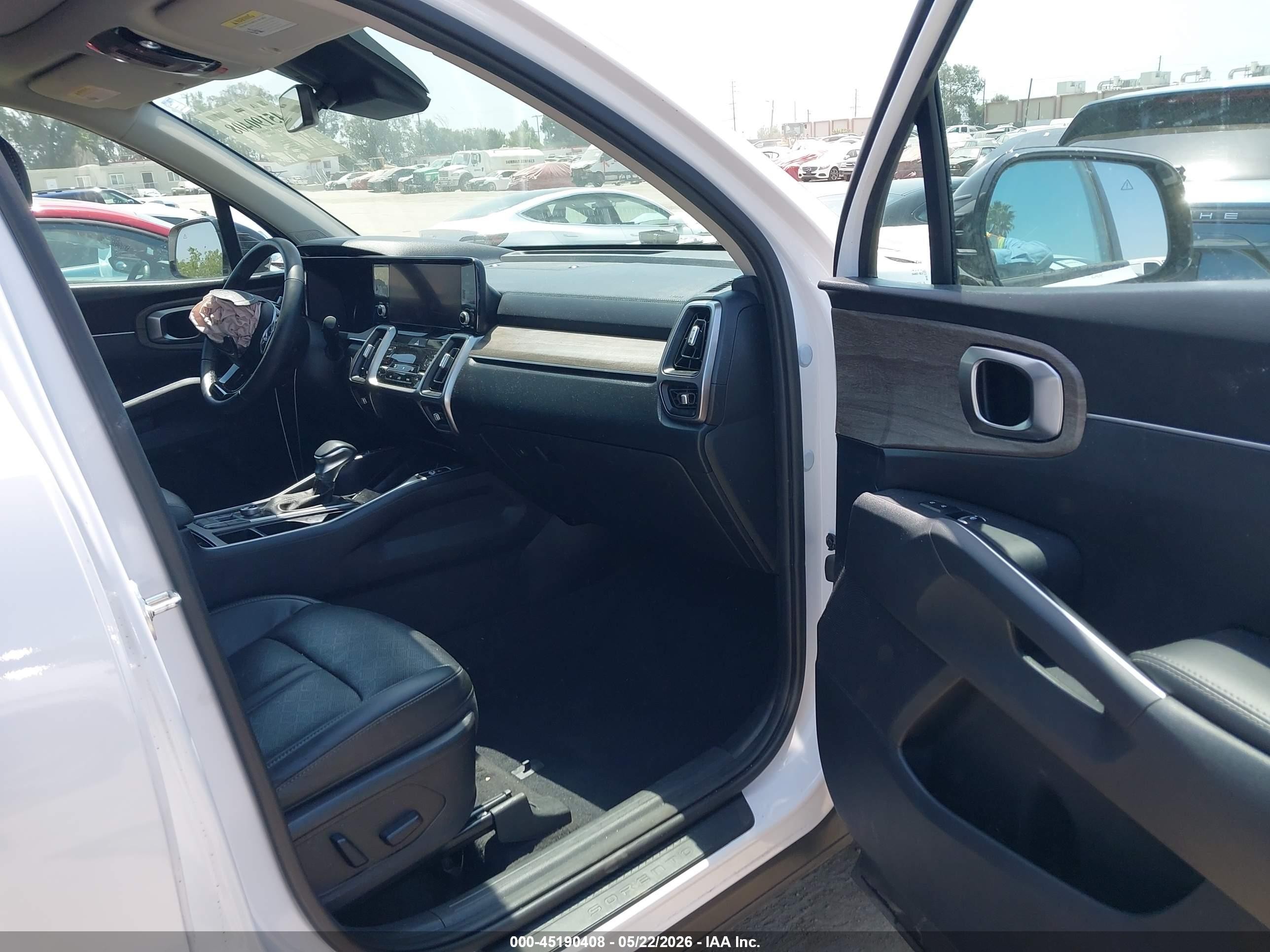 2023 Kia Sorento Ex Белый vin: 5XYRH4LF5PG223260