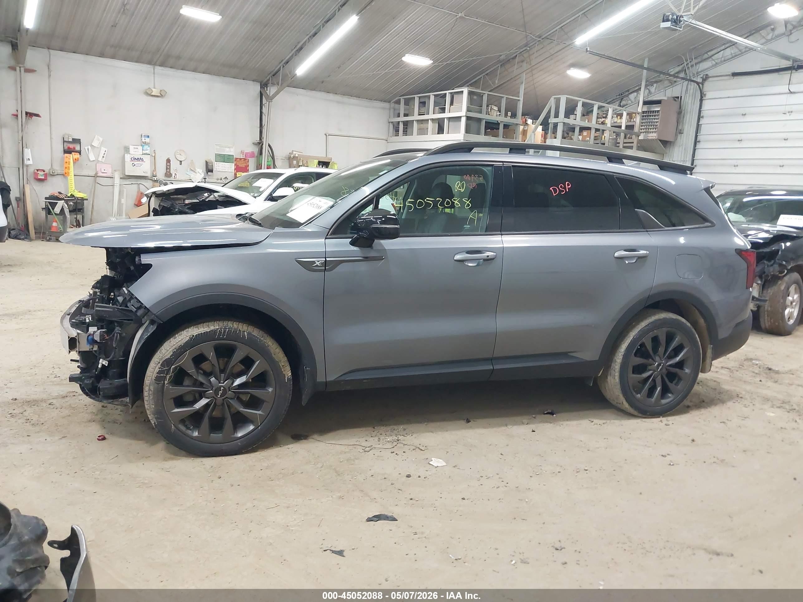 2023 Kia Sorento X-line Ex Серый vin: 5XYRHDLF7PG183862