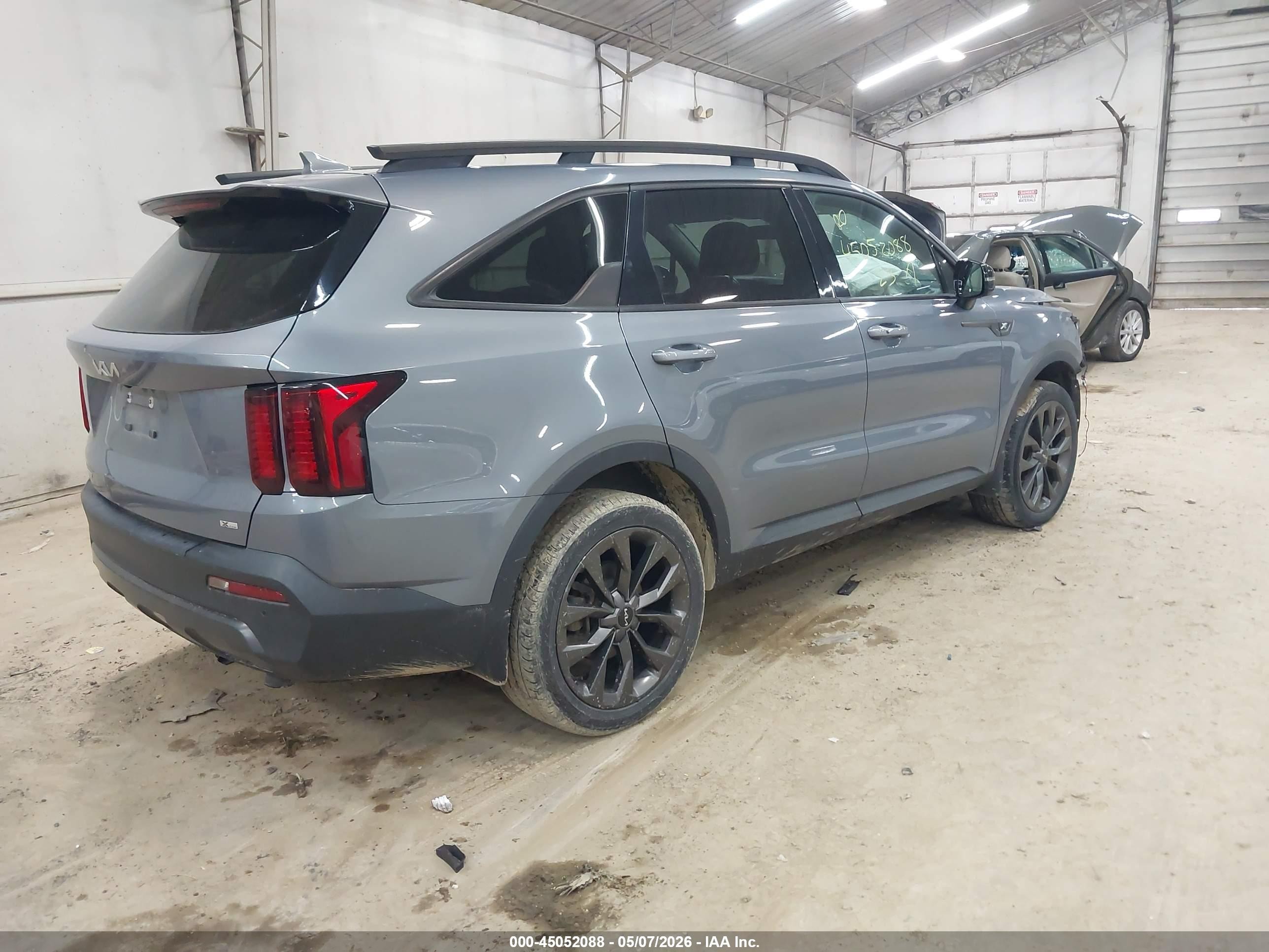 2023 Kia Sorento X-line Ex Серый vin: 5XYRHDLF7PG183862