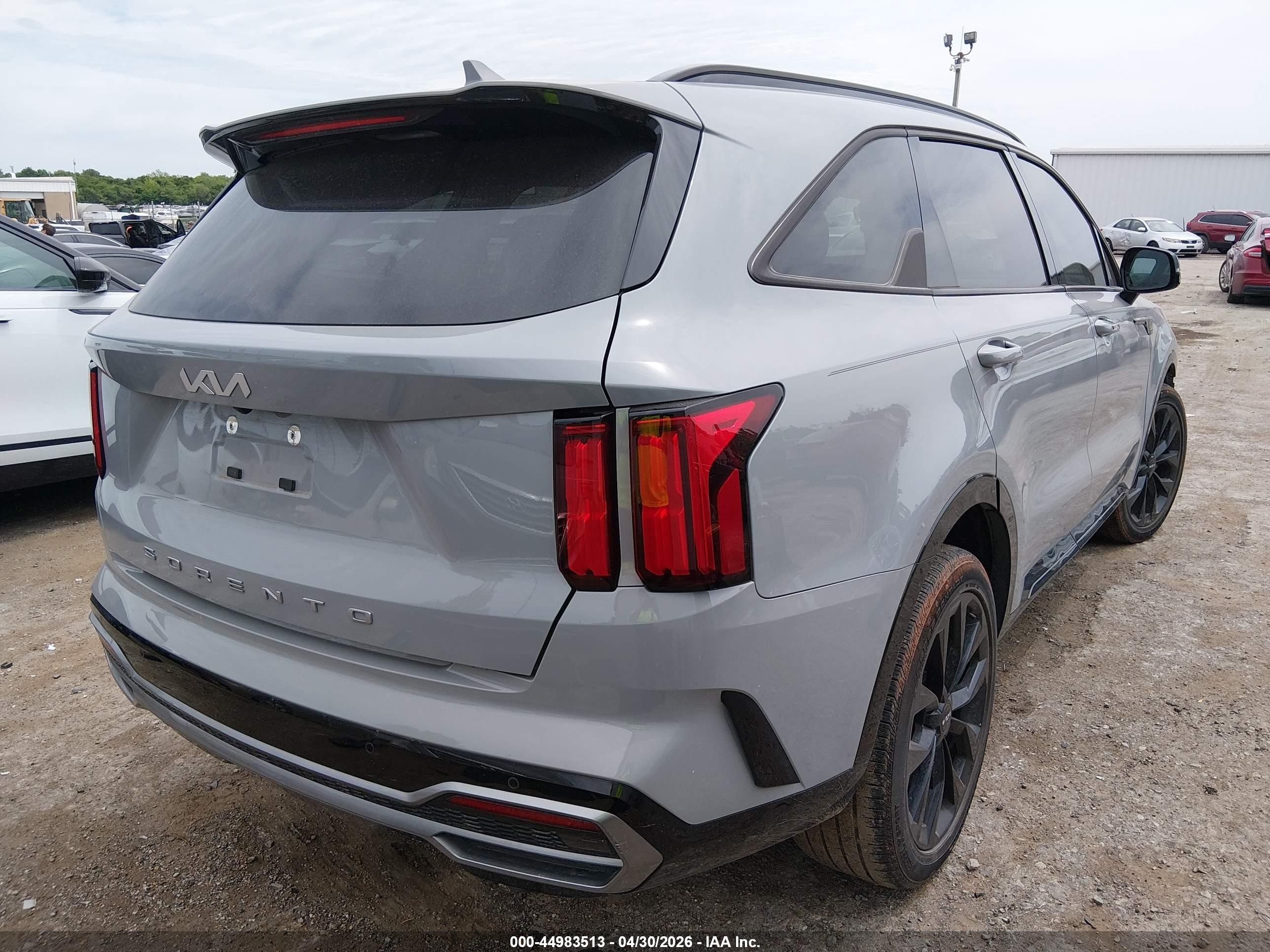 2022 Kia Sorento Sx Gray vin: 5XYRK4LF0NG119080