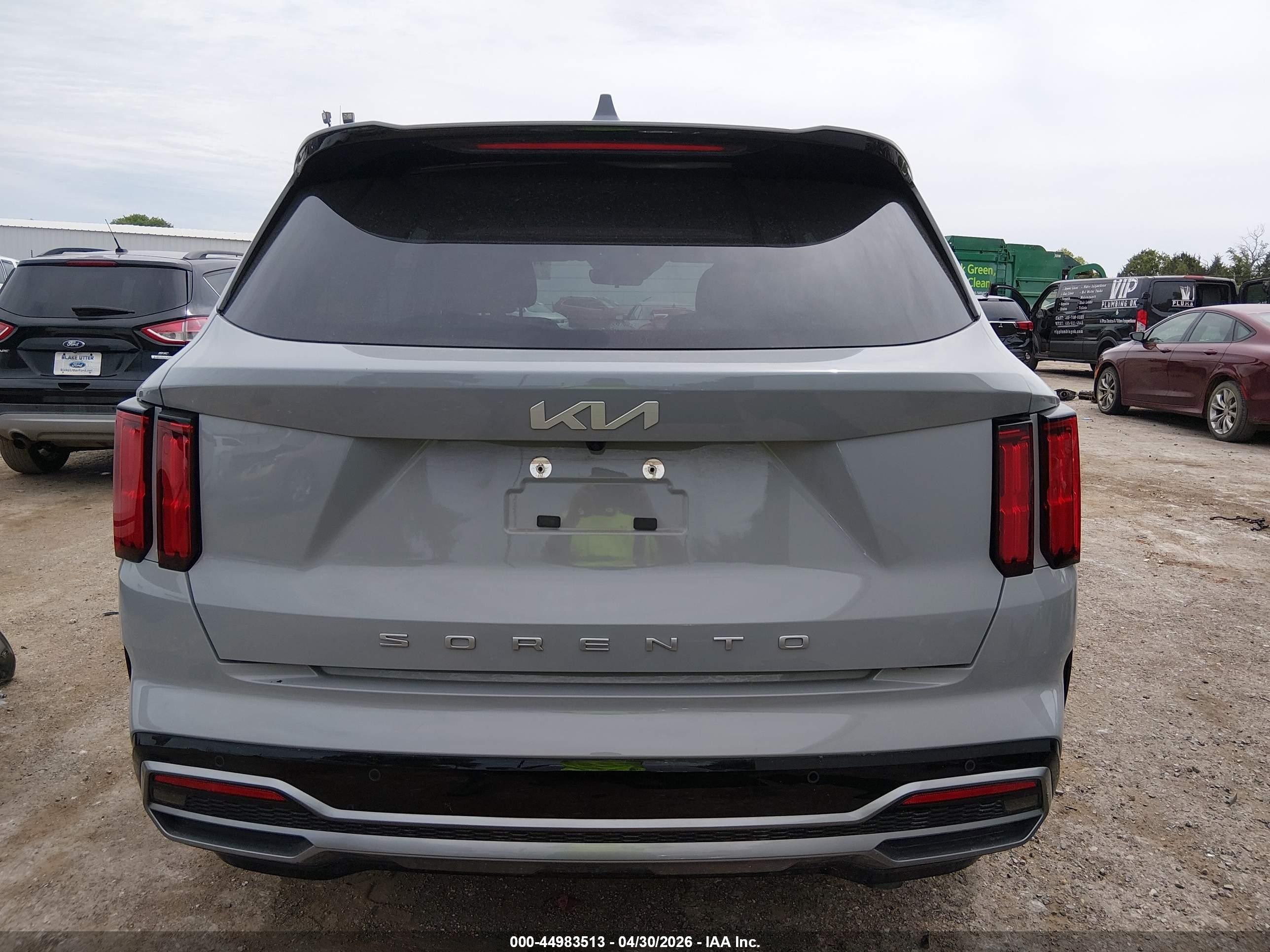 2022 Kia Sorento Sx Gray vin: 5XYRK4LF0NG119080