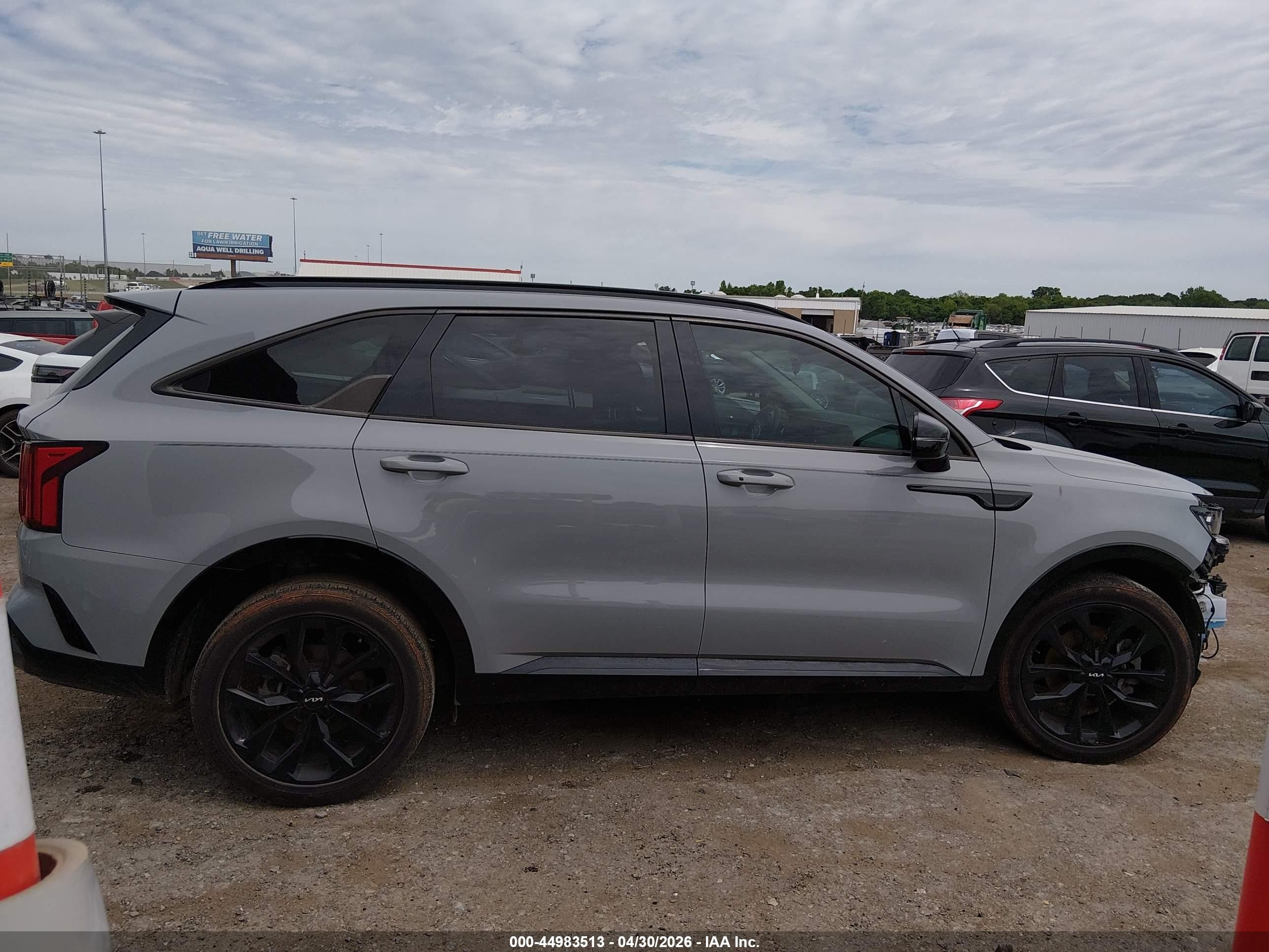 2022 Kia Sorento Sx Gray vin: 5XYRK4LF0NG119080