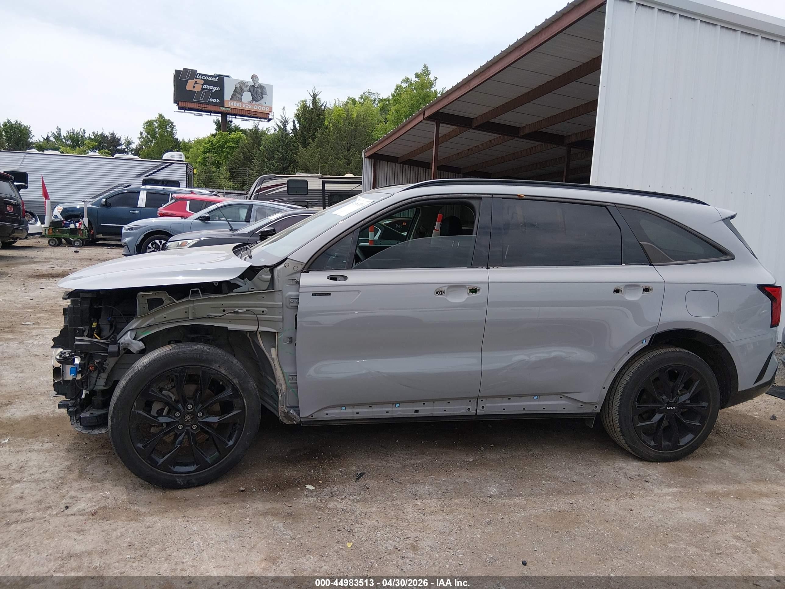 2022 Kia Sorento Sx Gray vin: 5XYRK4LF0NG119080
