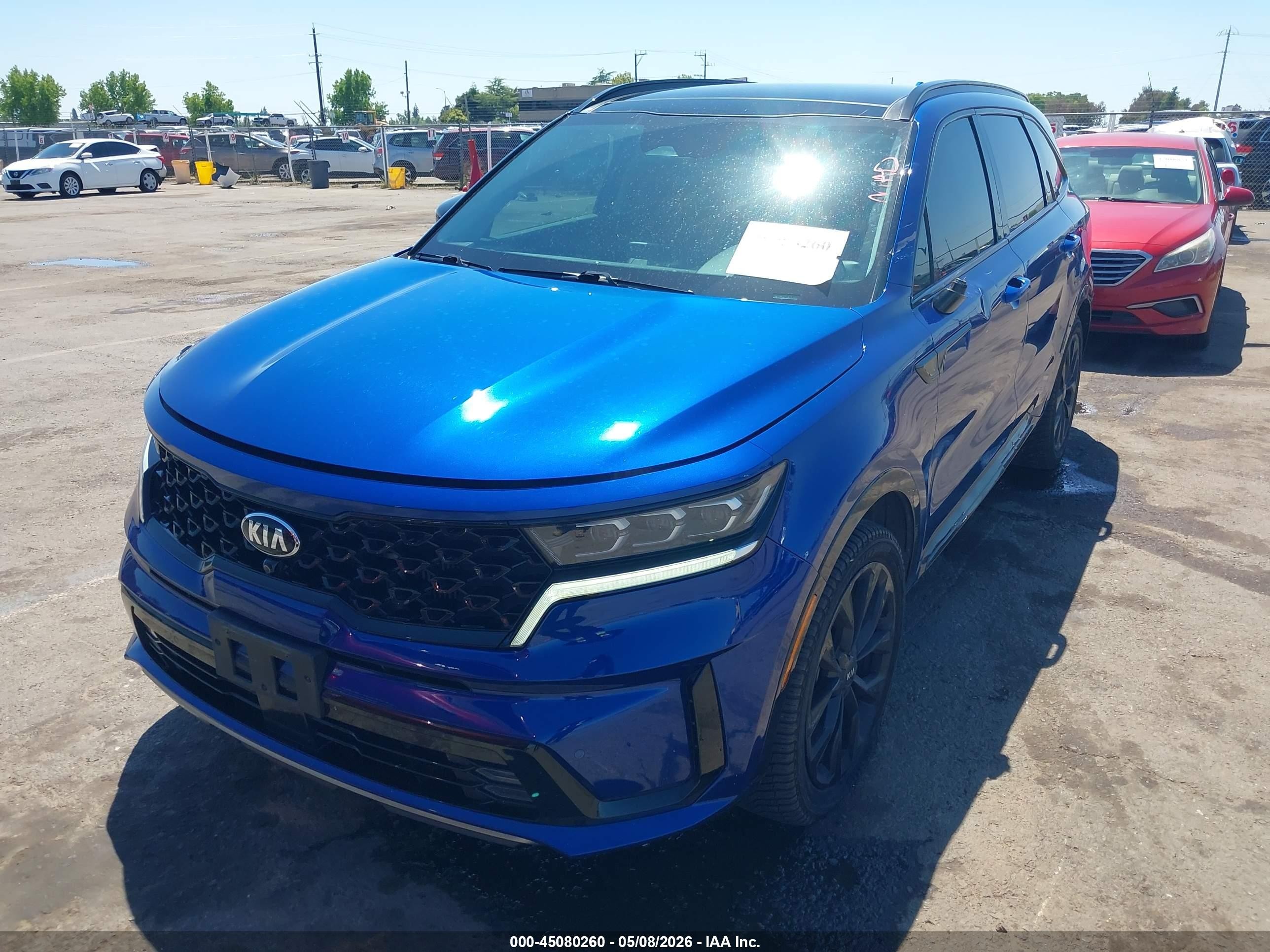 2021 Kia Sorento Sx Prestige Blue vin: 5XYRK4LF2MG043313