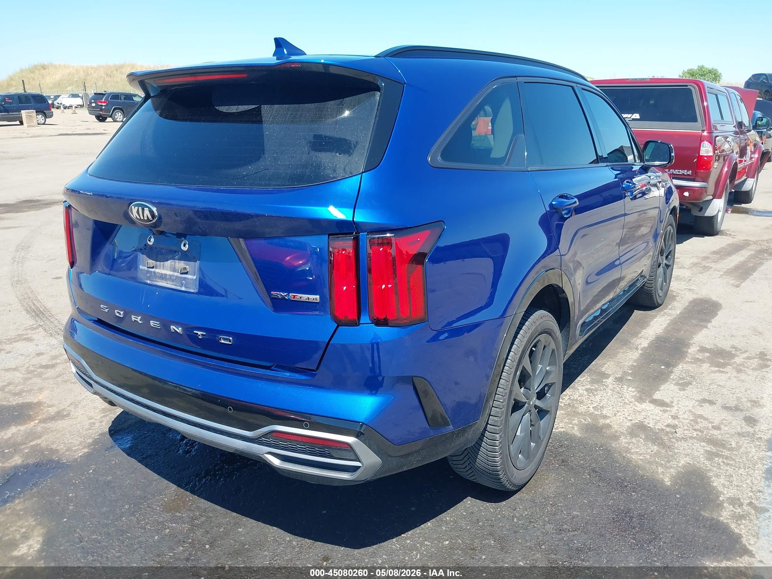 2021 Kia Sorento Sx Prestige Blue vin: 5XYRK4LF2MG043313