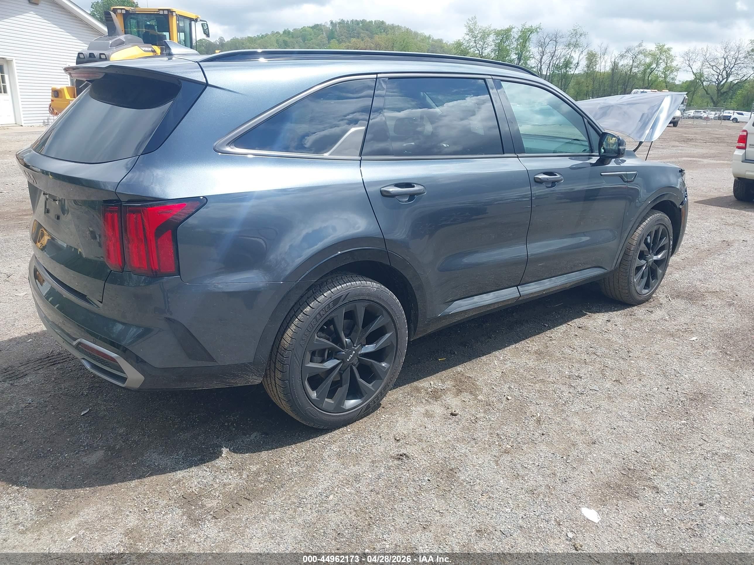 2023 Kia Sorento Sx Черный vin: 5XYRK4LF5PG242439