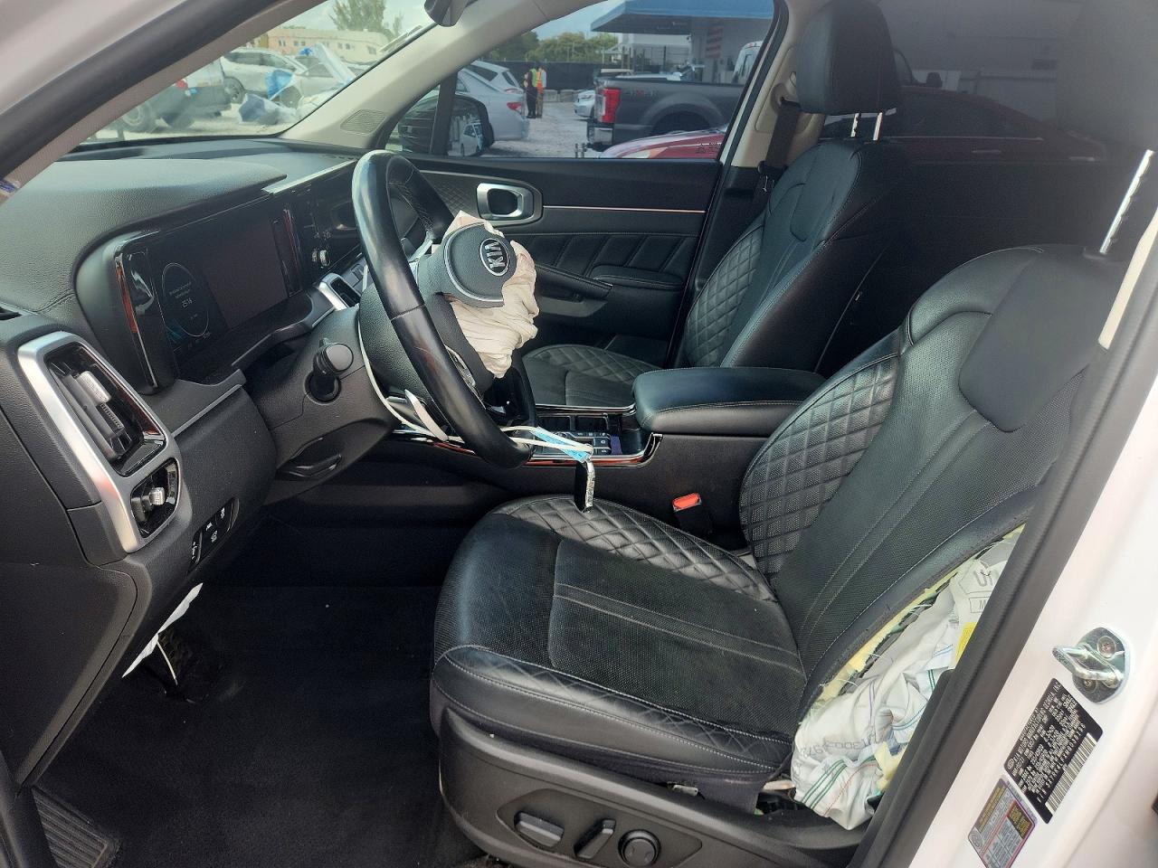 2021 Kia Sorento Sx Prestige White vin: 5XYRK4LFXMG038196