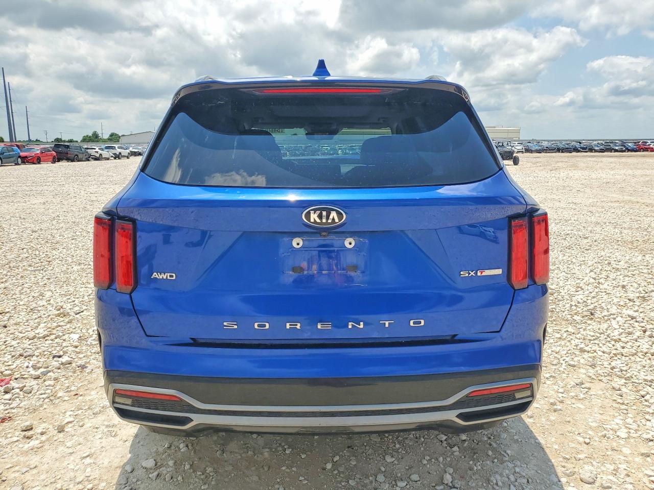 2021 Kia Sorento Sx Blue vin: 5XYRKDLF3MG017061